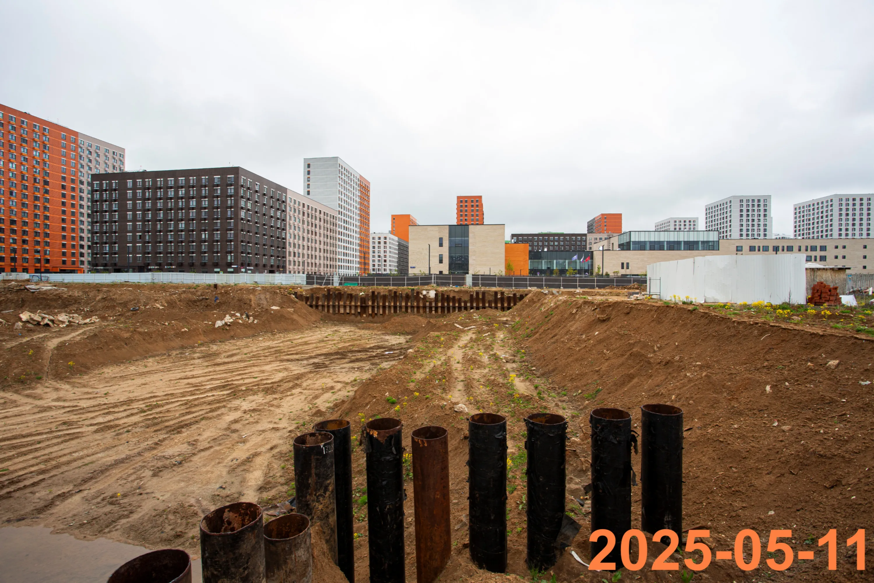 «Бунинская набережная» ход строительства