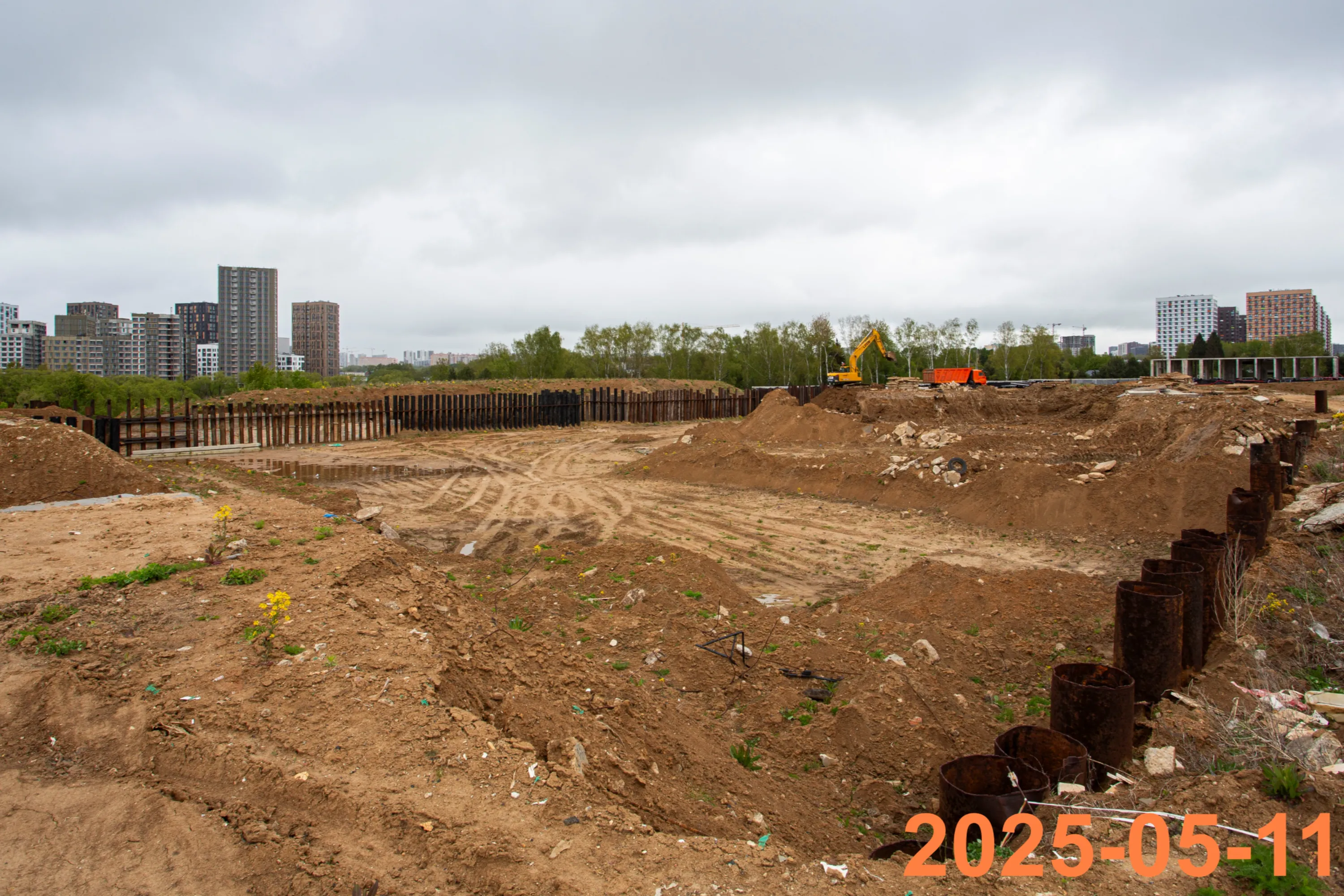 «Бунинская набережная» ход строительства