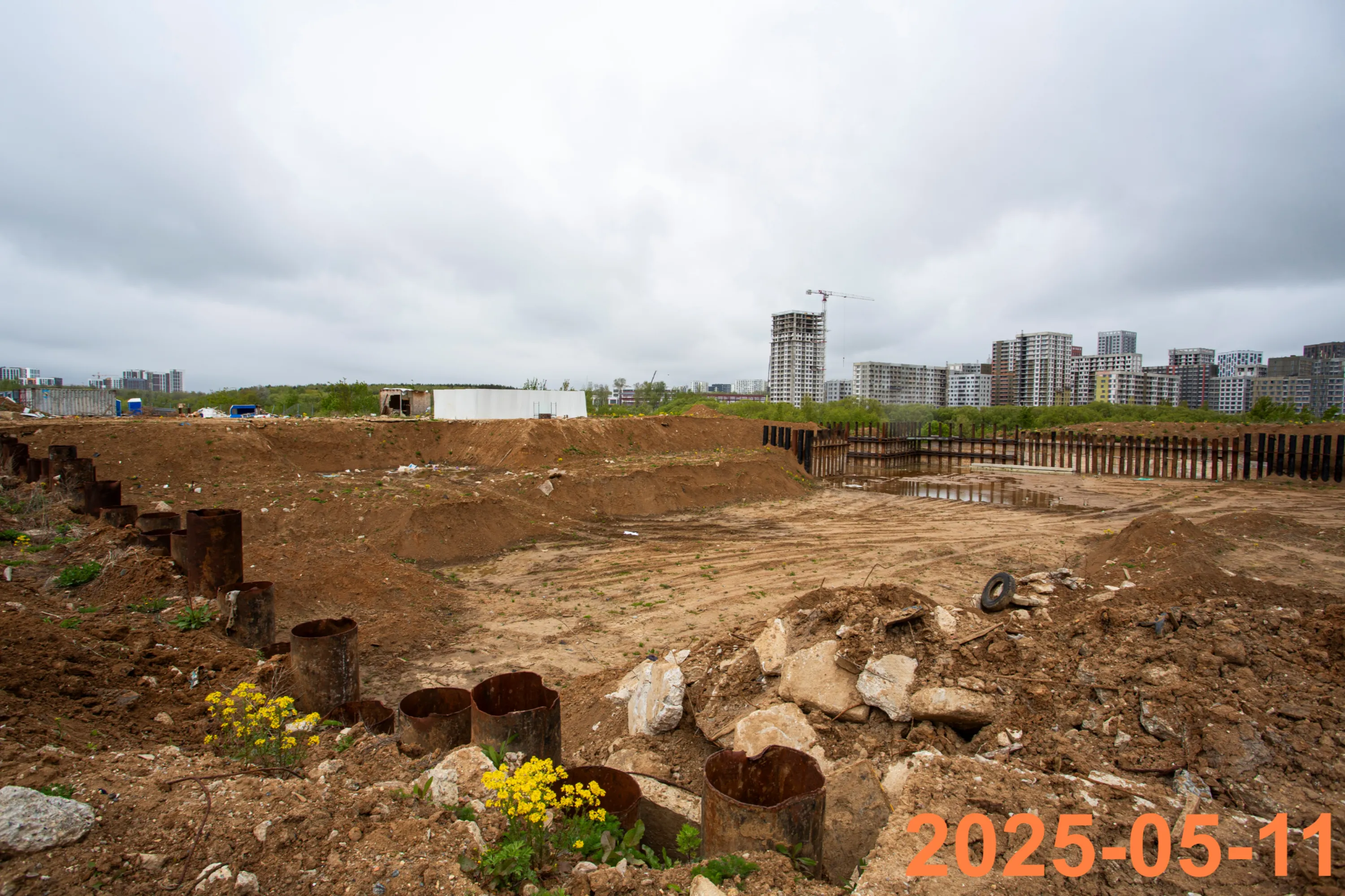 «Бунинская набережная» ход строительства