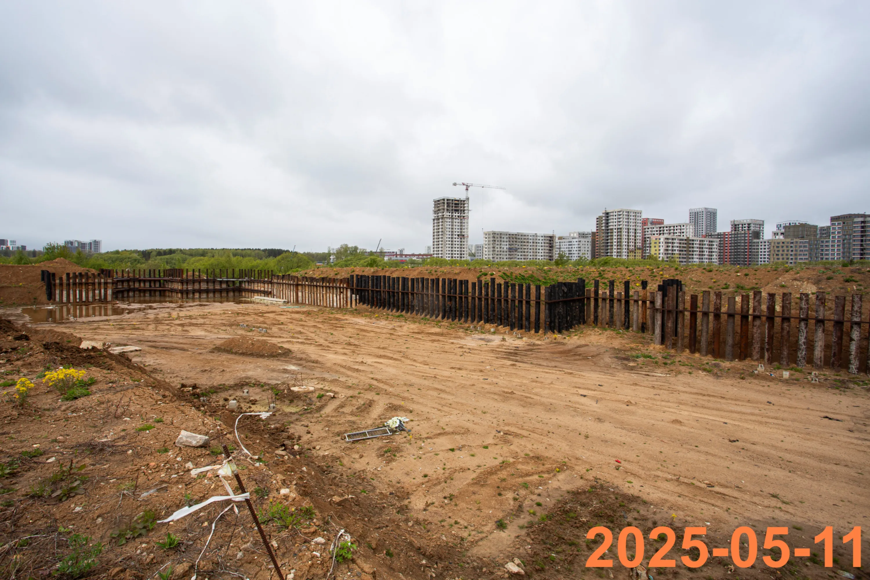 «Бунинская набережная» ход строительства