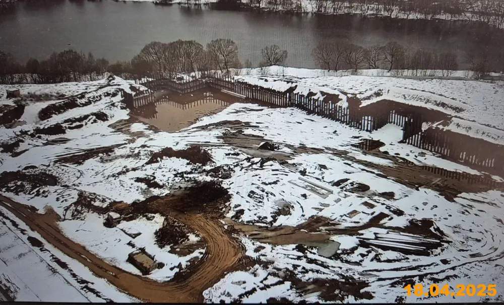 «Бунинская набережная» ход строительства