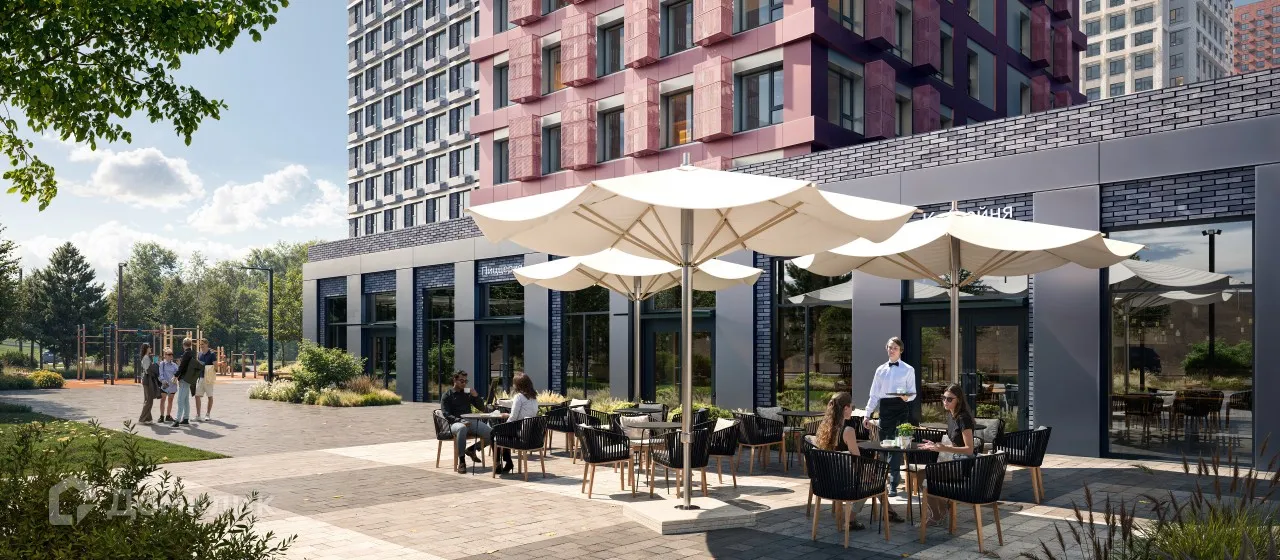 Планировка 1-комнатной квартиры 38.2 м² в ЖК «Алтуфьевское 53», г. Москва — фото 4