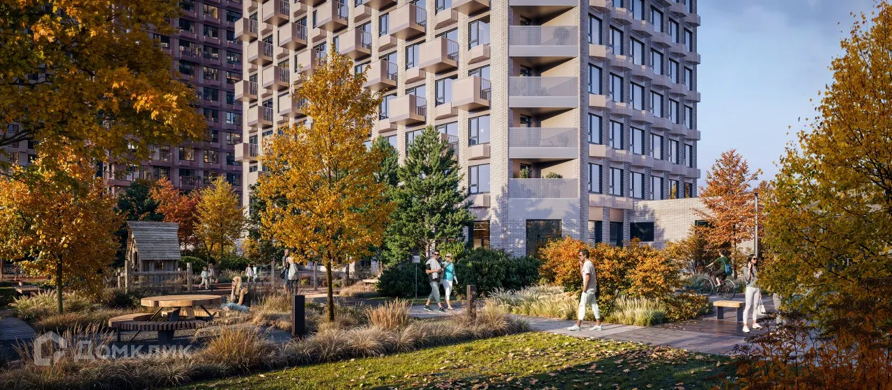 Планировка 1-комнатной квартиры 38.2 м² в ЖК «Алтуфьевское 53», г. Москва — фото 6