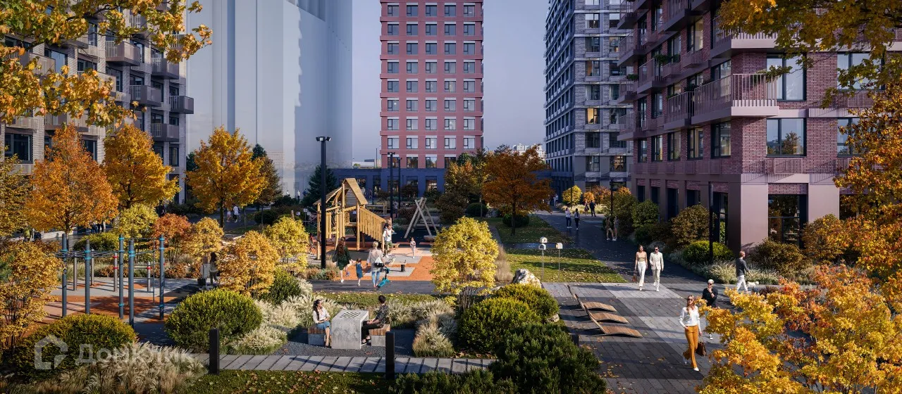 Планировка 1-комнатной квартиры 38.2 м² в ЖК «Алтуфьевское 53», г. Москва — фото 7