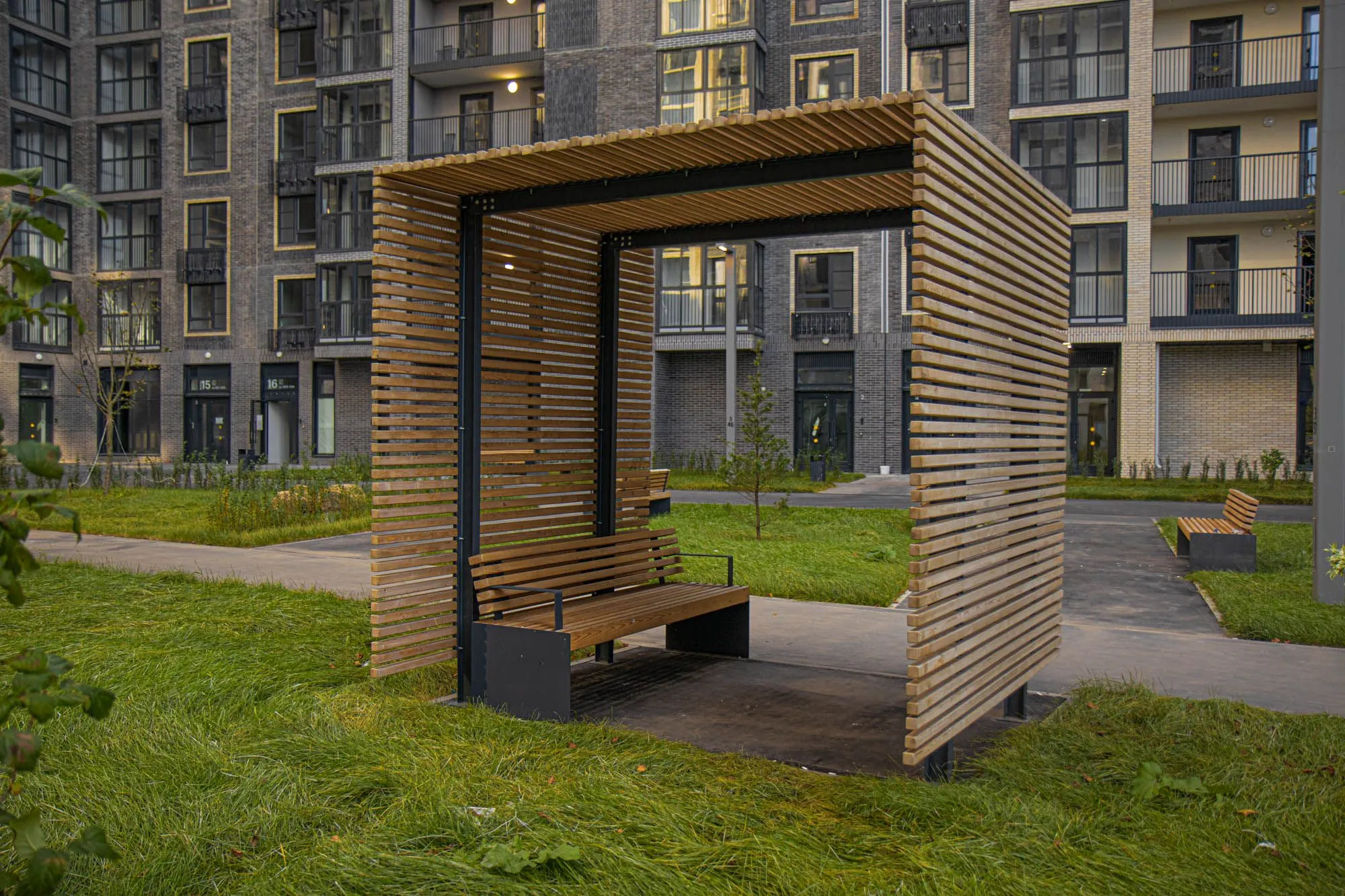 Планировка 1-комнатной квартиры 39.4 м² в ЖК Кусковская ул., д. 12/1 (Московские кварталы), г. Москва — фото 7