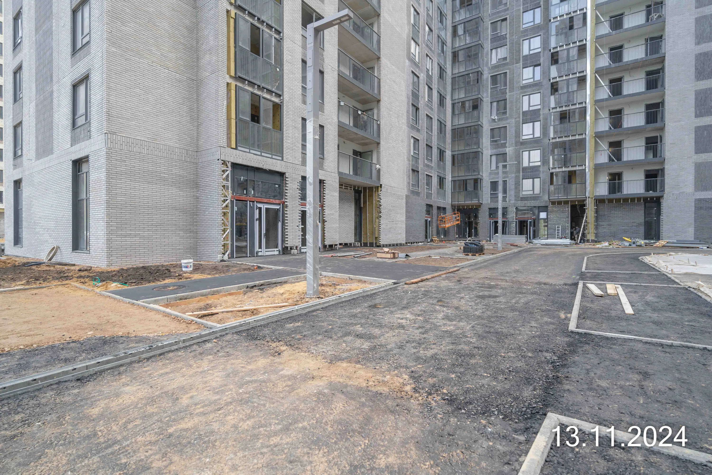 Кусковская ул., д. 12/1 (Московские кварталы) ход строительства