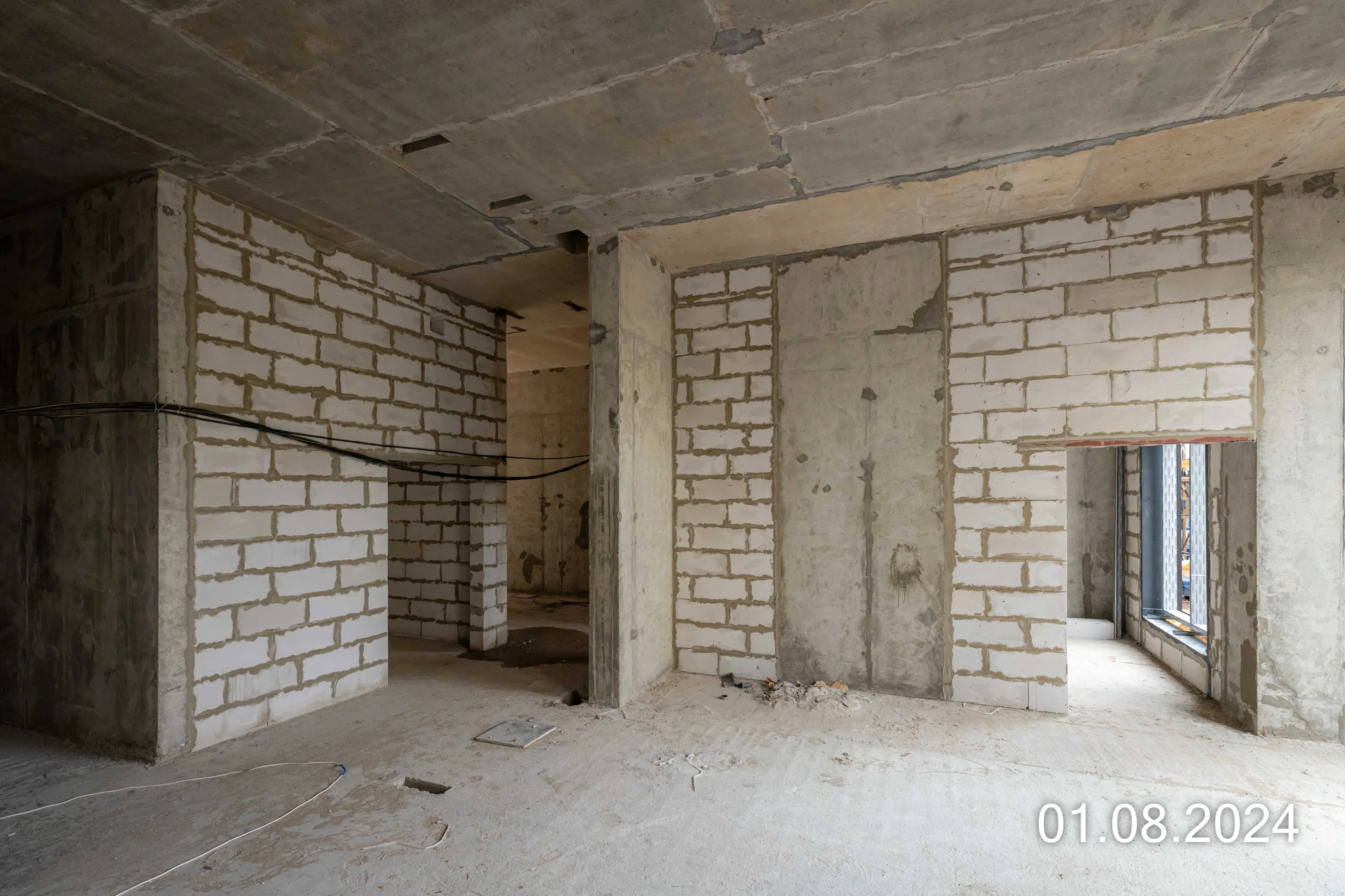 Кусковская ул., д. 12/1 (Московские кварталы) ход строительства