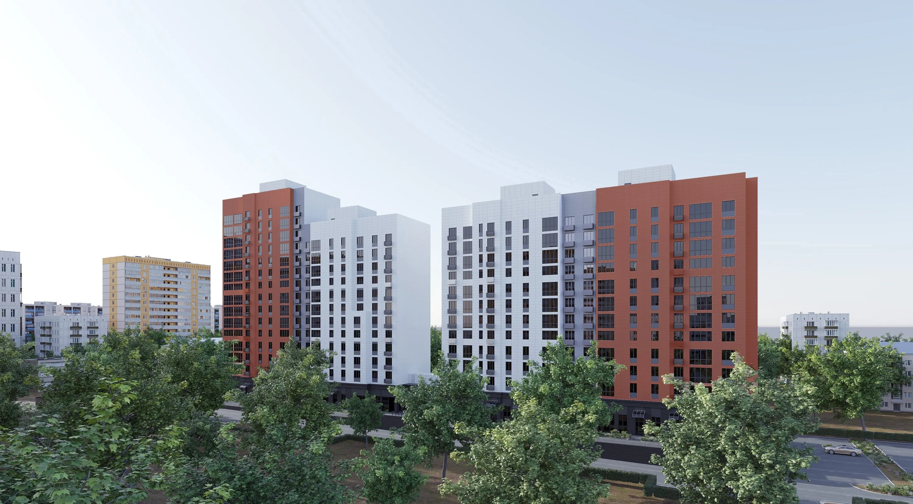 Планировка 2-комнатной квартиры 66.53 м² в ЖК 3-я Прядильная, з/у 4  (Московские кварталы), г. Москва — фото 3