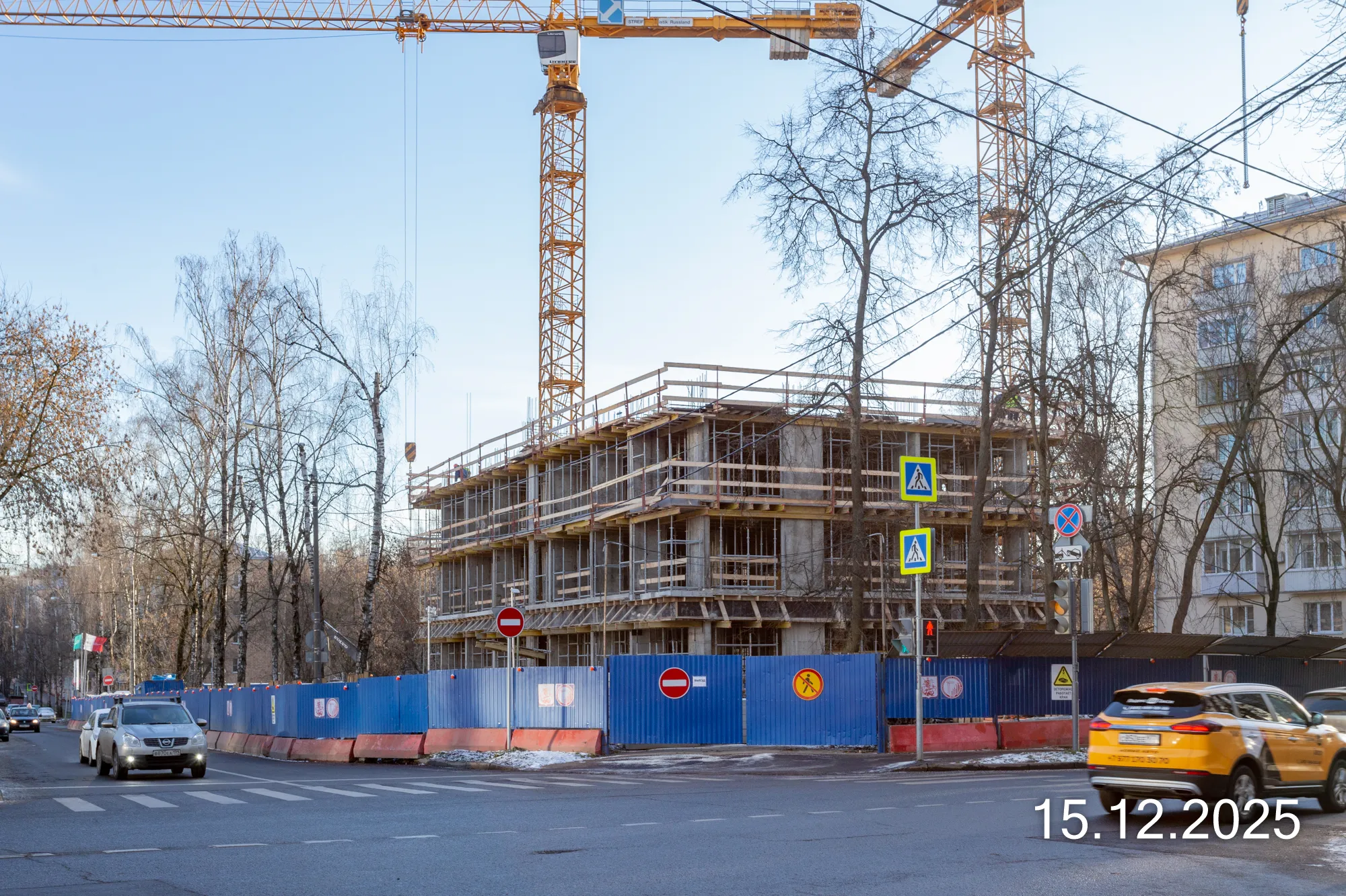 3-я Прядильная, з/у 4  (Московские кварталы) ход строительства