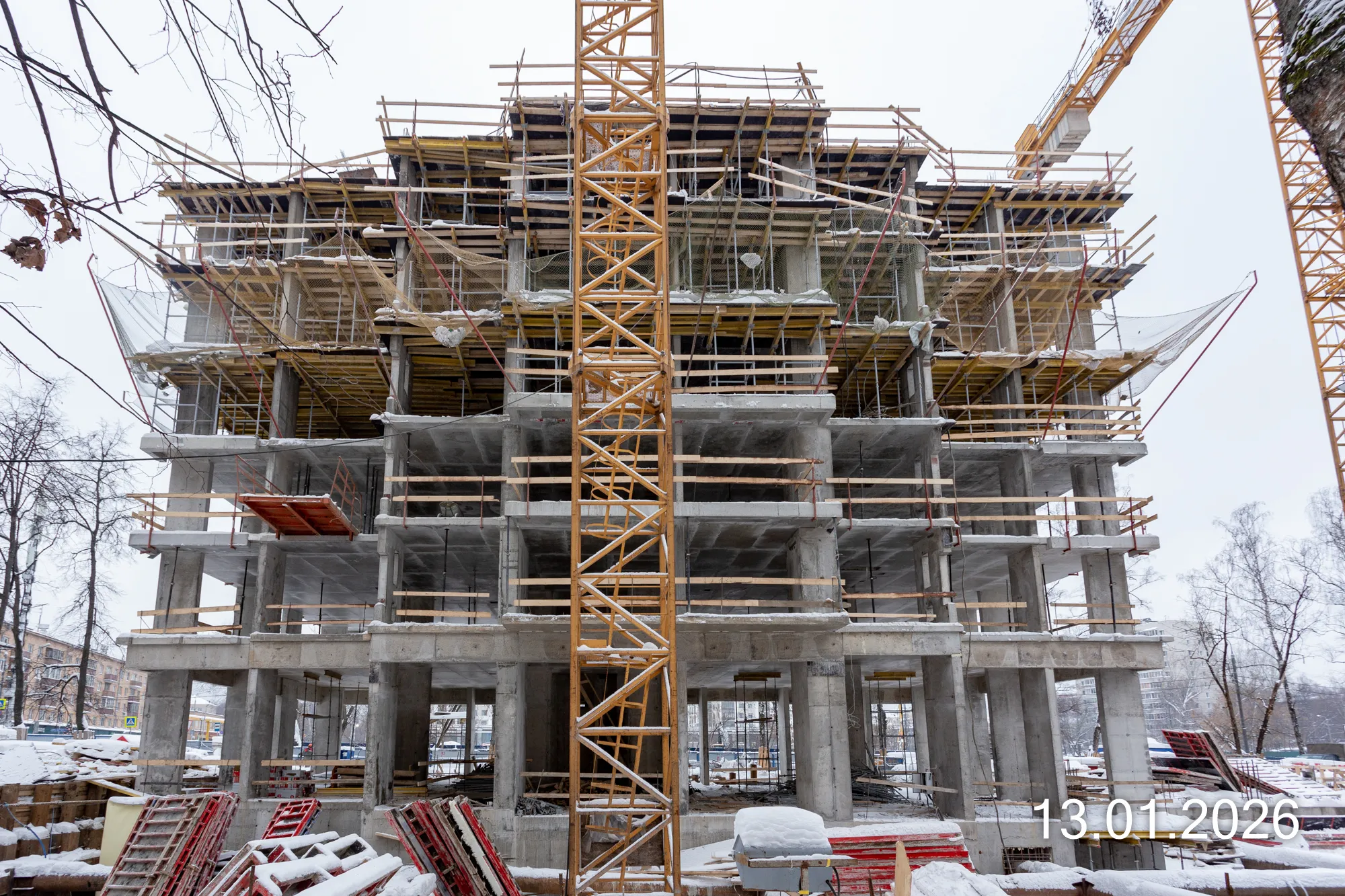 3-я Прядильная, з/у 4  (Московские кварталы) ход строительства