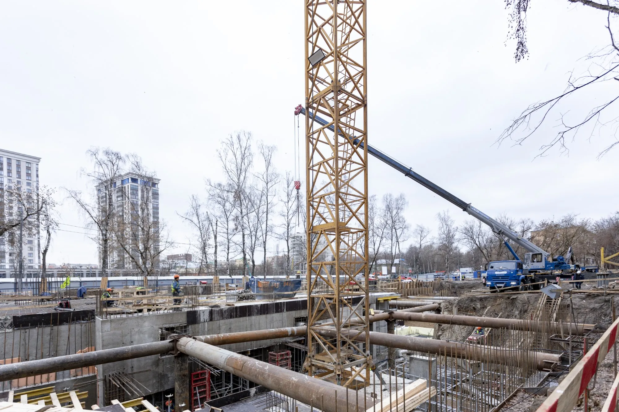 3-я Прядильная, з/у 4  (Московские кварталы) ход строительства