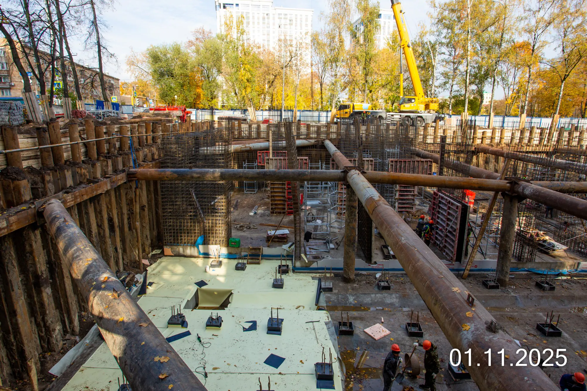 3-я Прядильная, з/у 4  (Московские кварталы) ход строительства