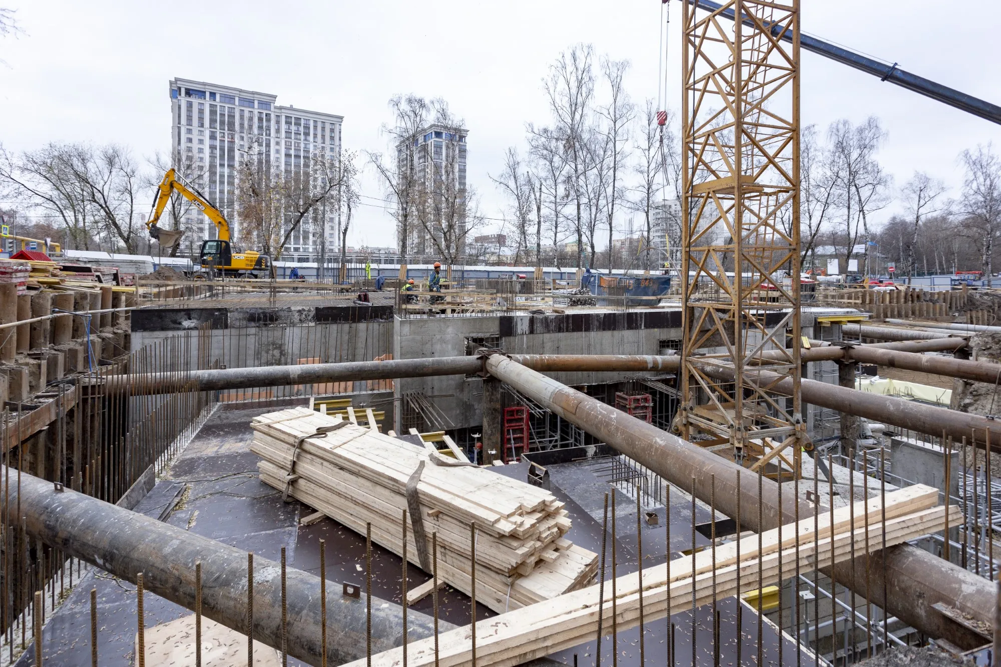 3-я Прядильная, з/у 4  (Московские кварталы) ход строительства