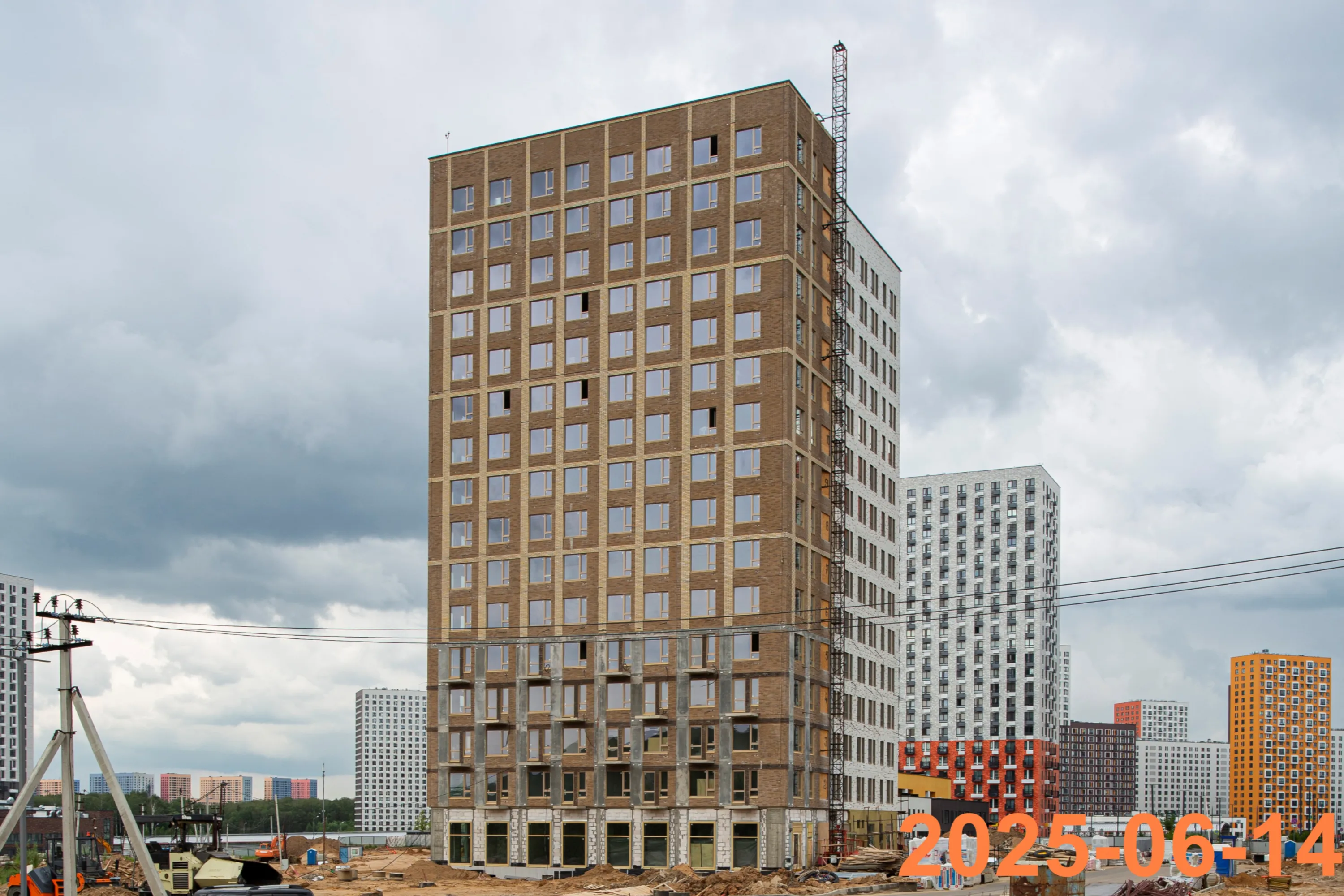 ЖК Саларьево парк ход строительства