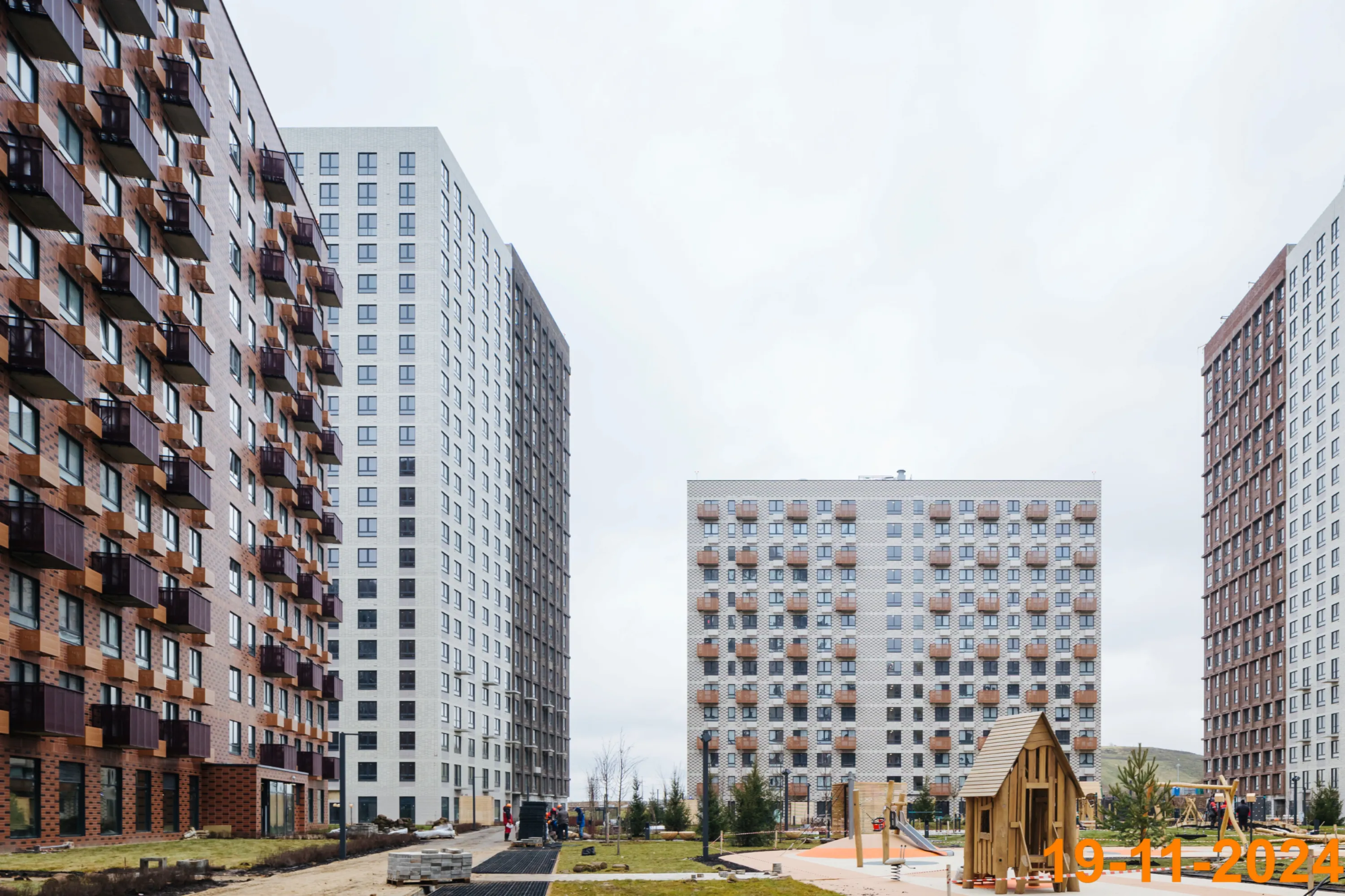 ЖК Саларьево парк ход строительства