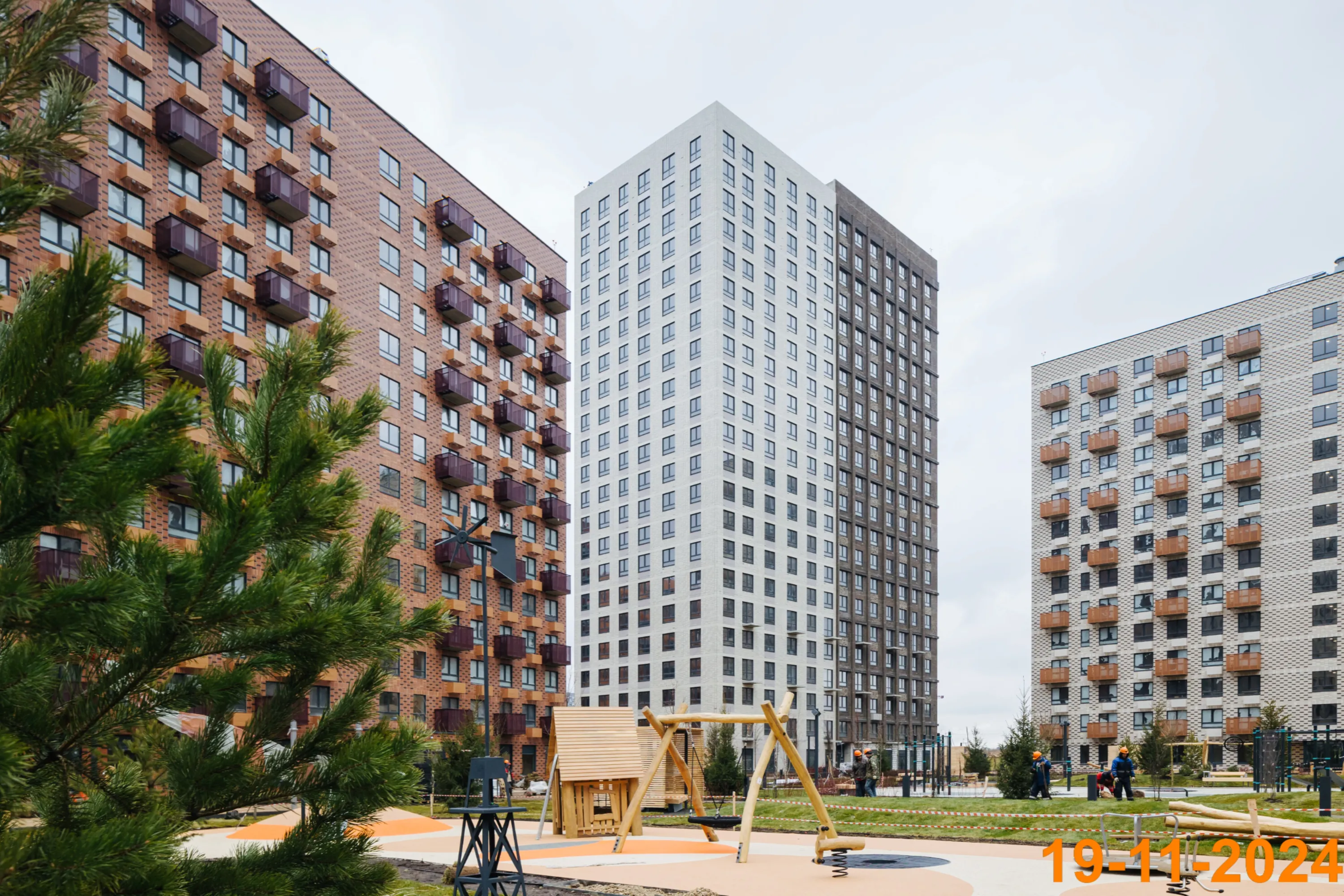 ЖК Саларьево парк ход строительства