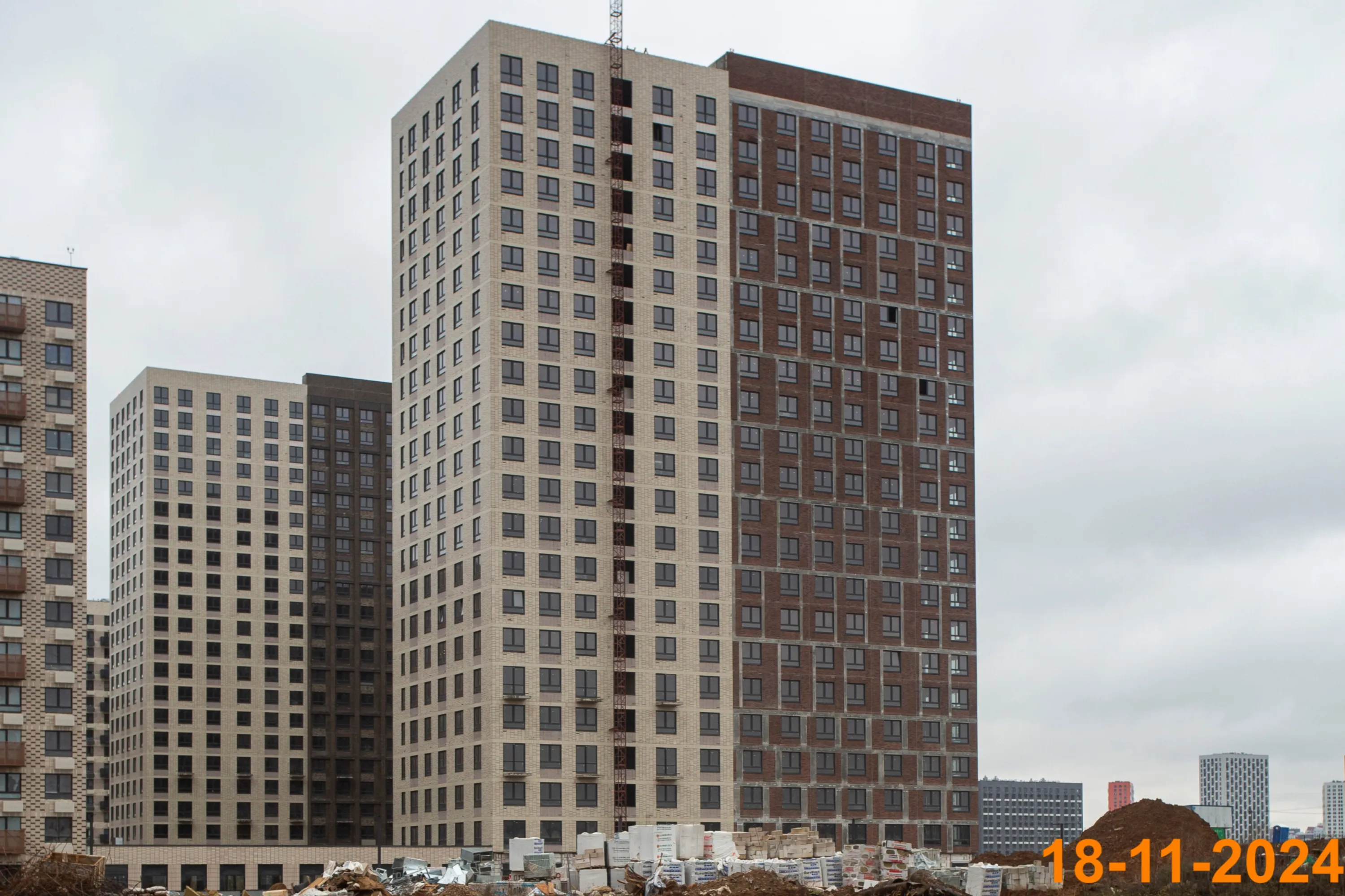 ЖК Саларьево парк ход строительства