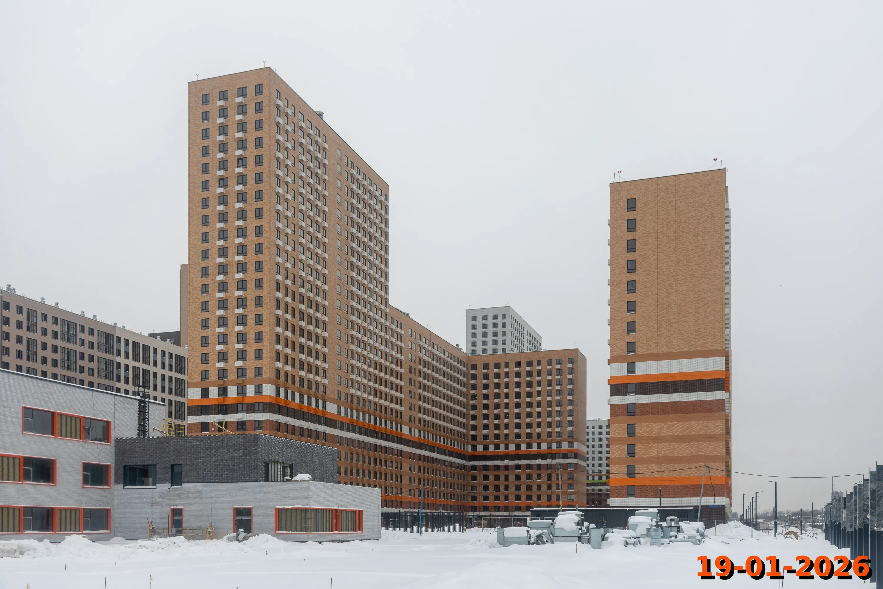 ЖК Люблинский парк ход строительства