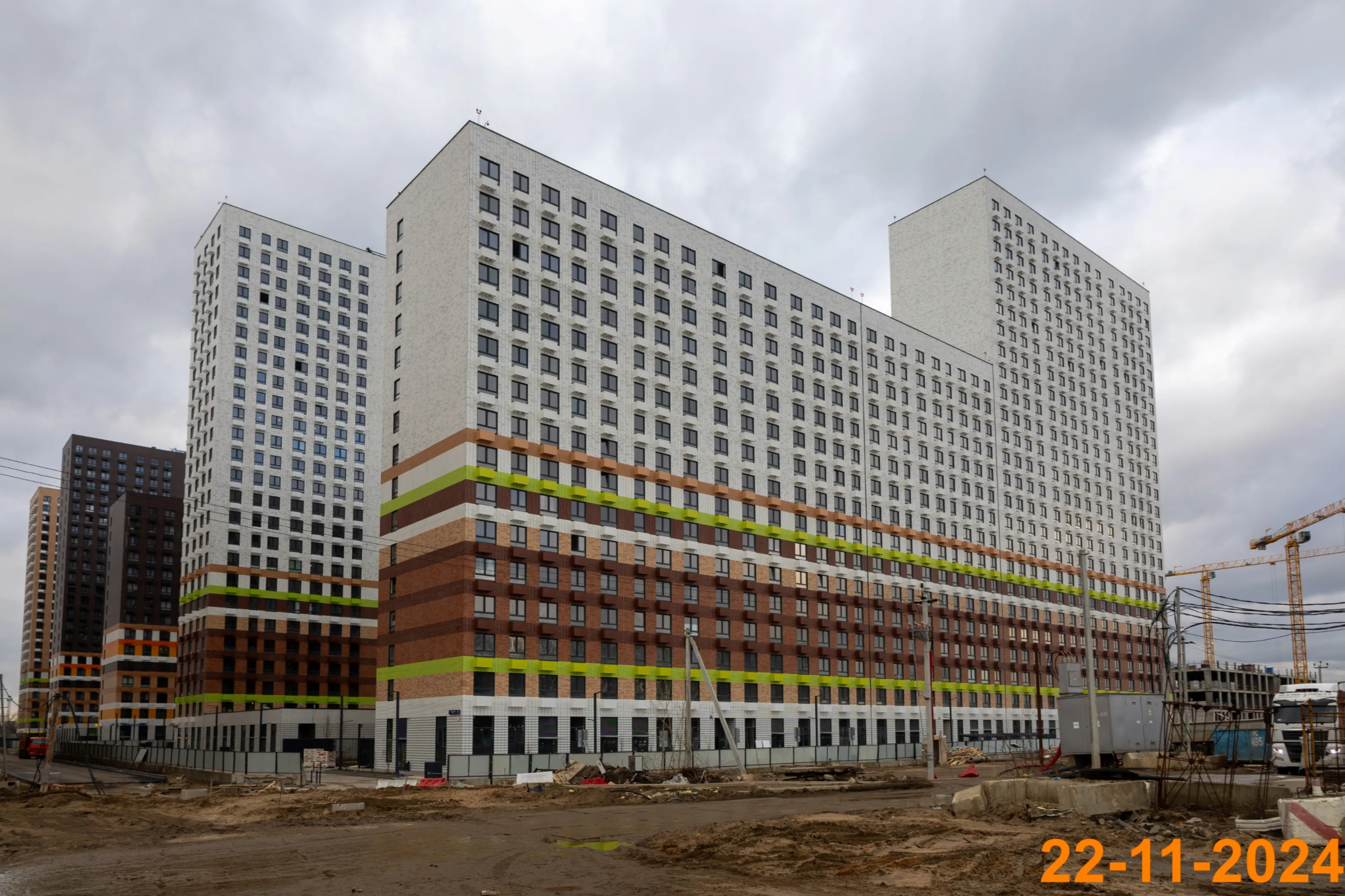ЖК Люблинский парк ход строительства