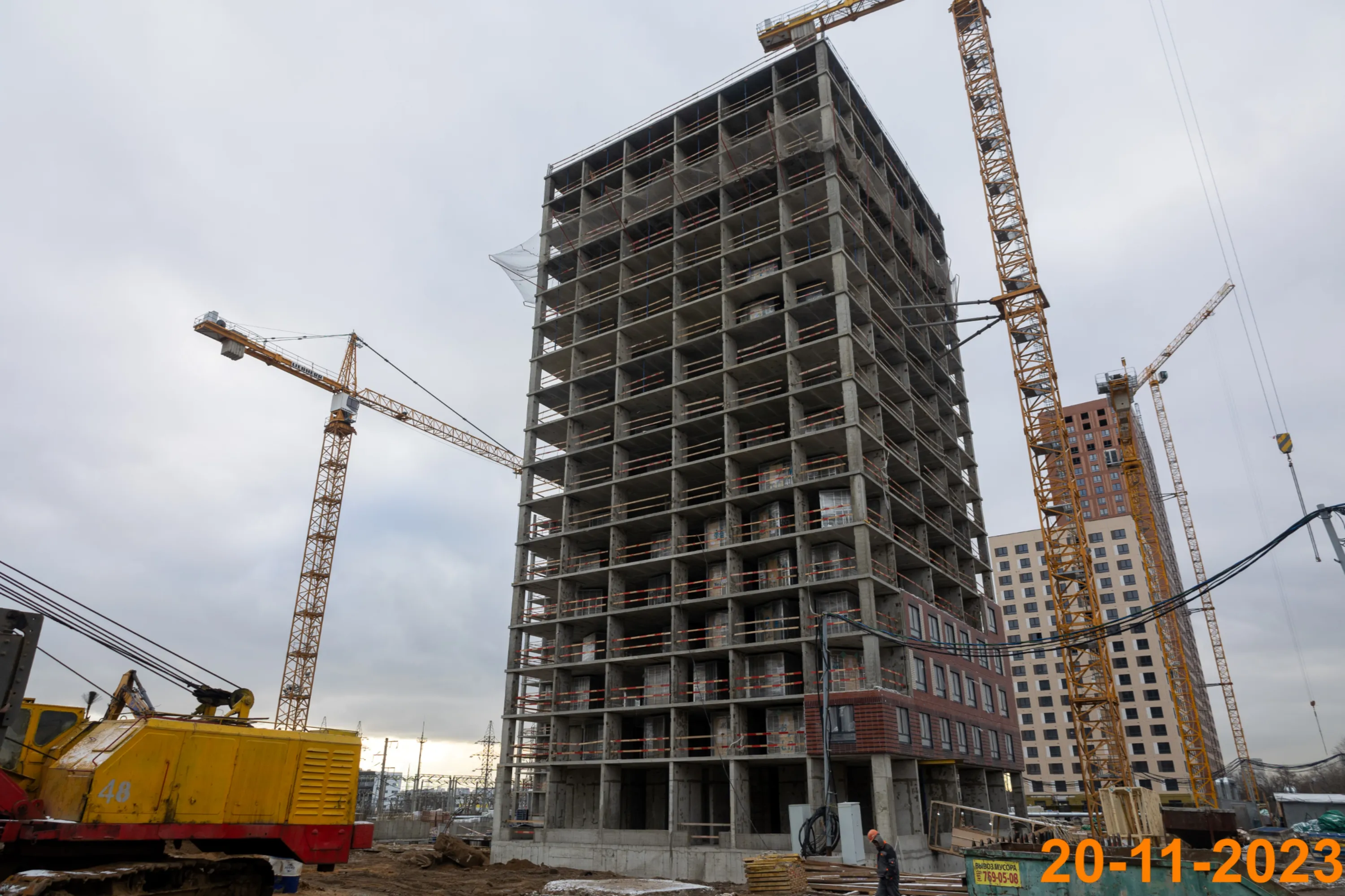 ЖК Люблинский парк ход строительства
