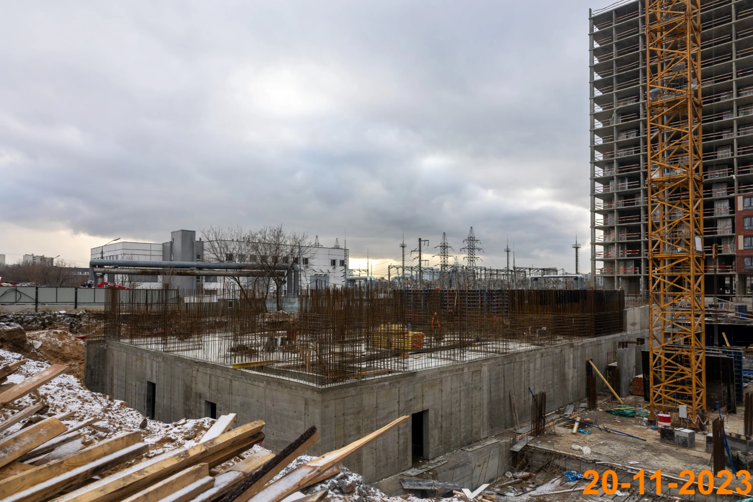 ЖК Люблинский парк ход строительства
