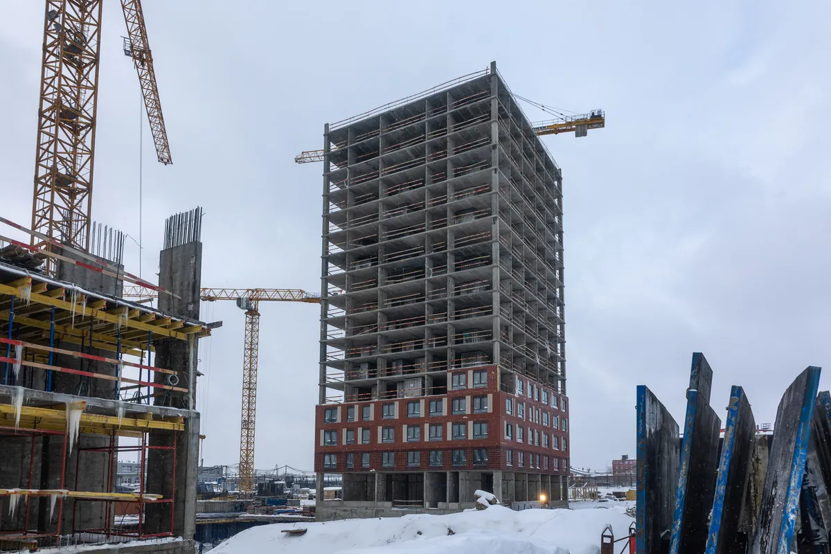 ЖК Люблинский парк ход строительства