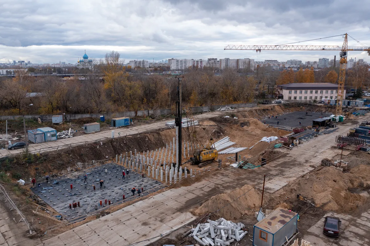 ЖК Люблинский парк ход строительства