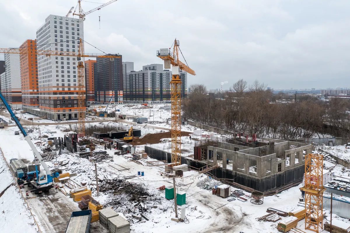ЖК Люблинский парк ход строительства