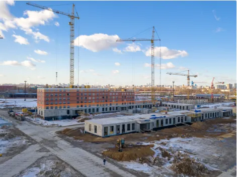 ЖК Люблинский парк ход строительства