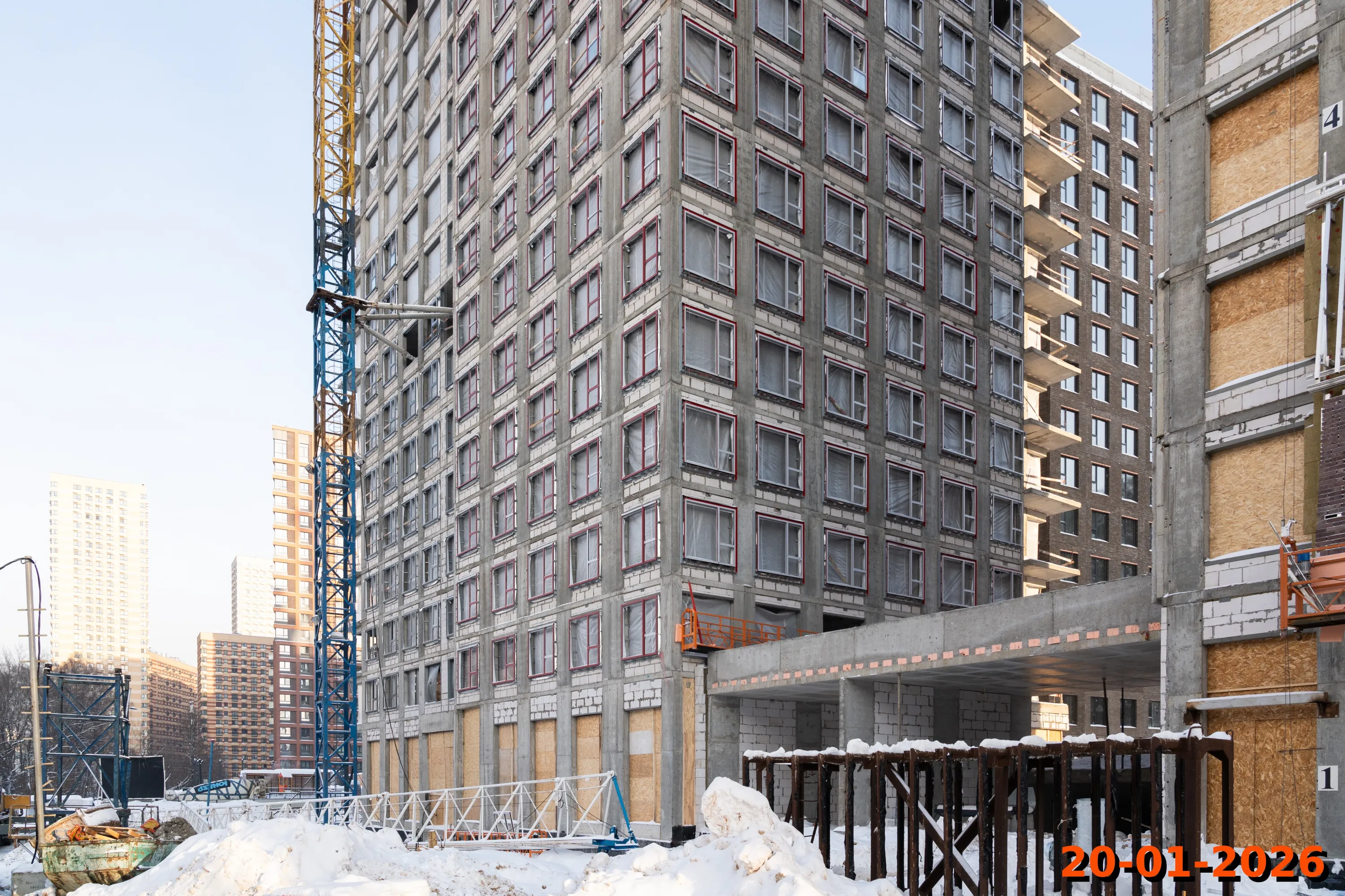 ЖК Матвеевский парк ход строительства