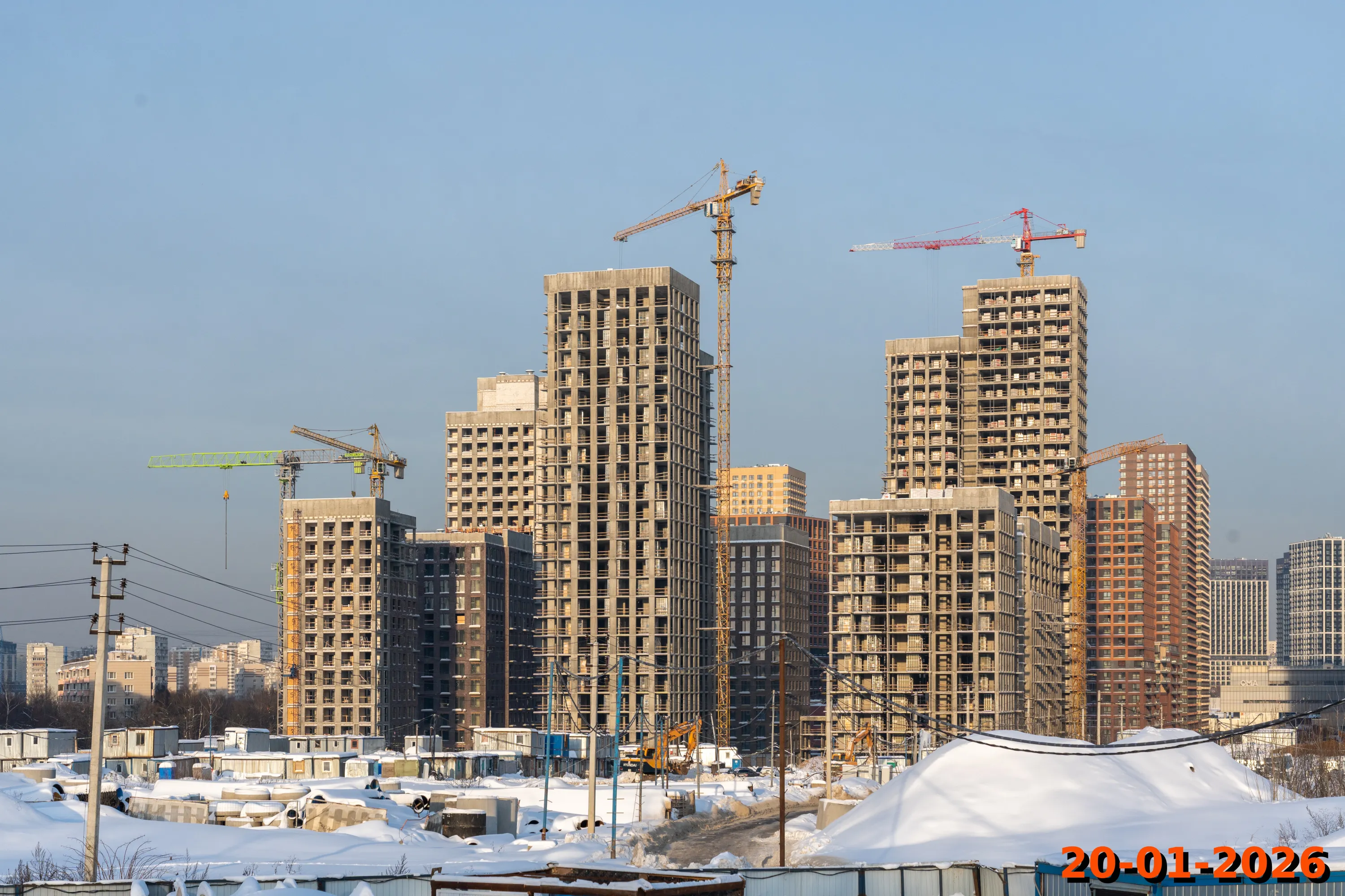 ЖК Матвеевский парк ход строительства