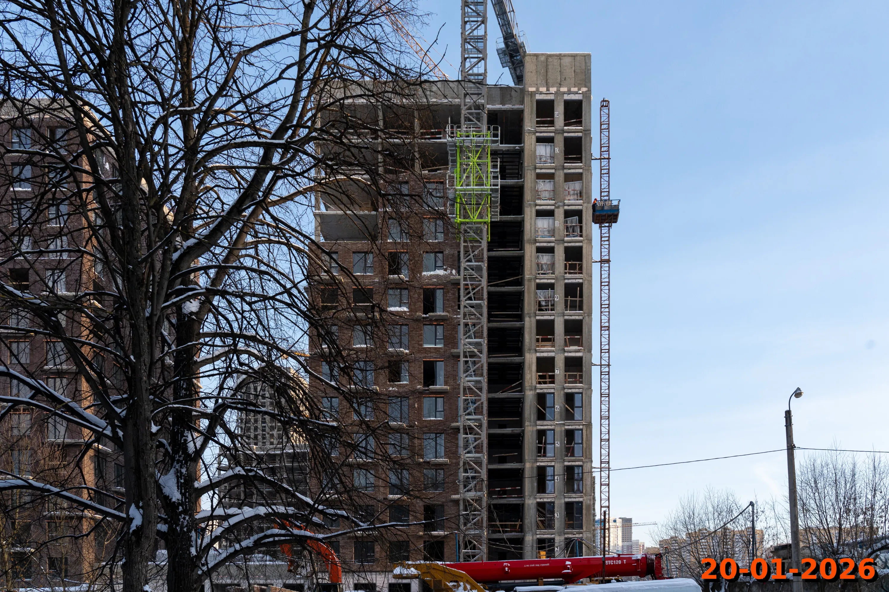 ЖК Матвеевский парк ход строительства