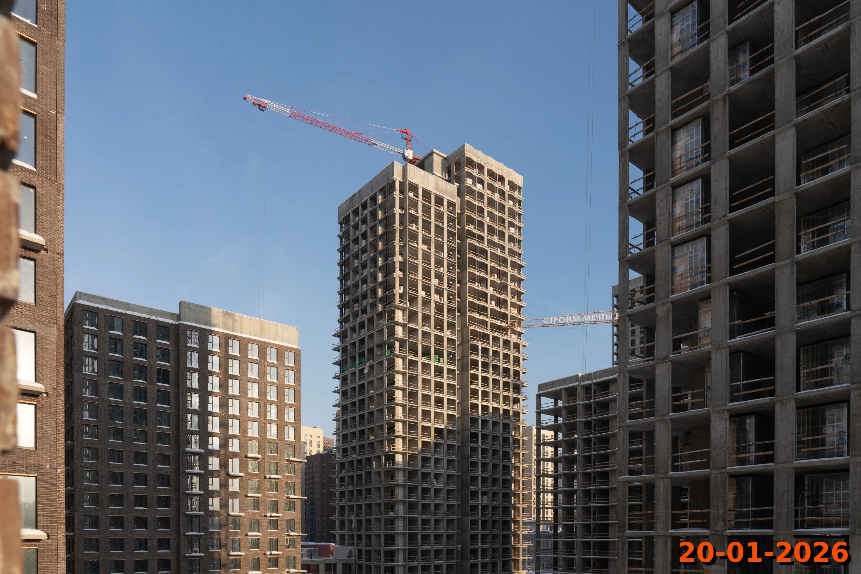 ЖК Матвеевский парк ход строительства