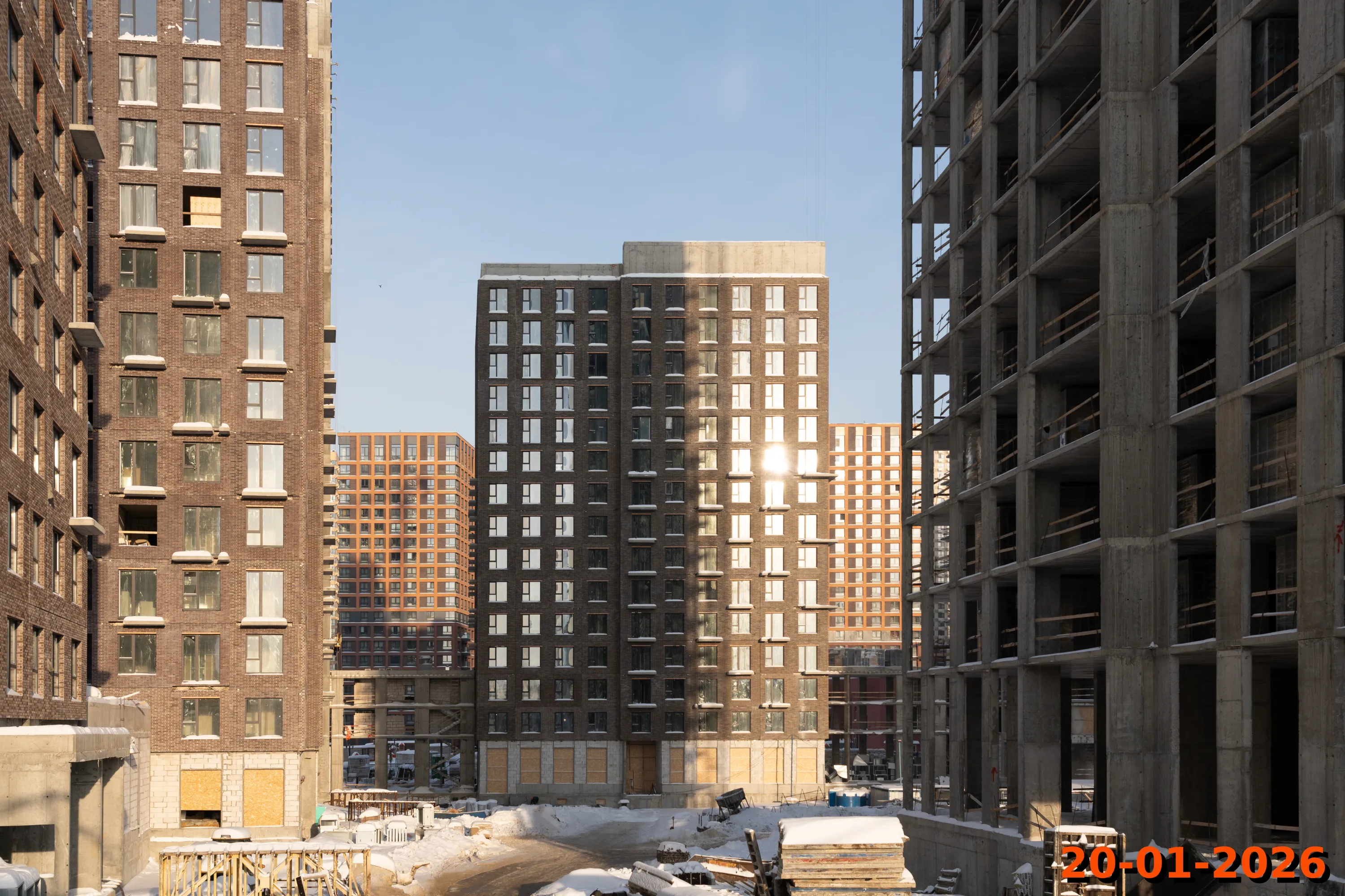 ЖК Матвеевский парк ход строительства