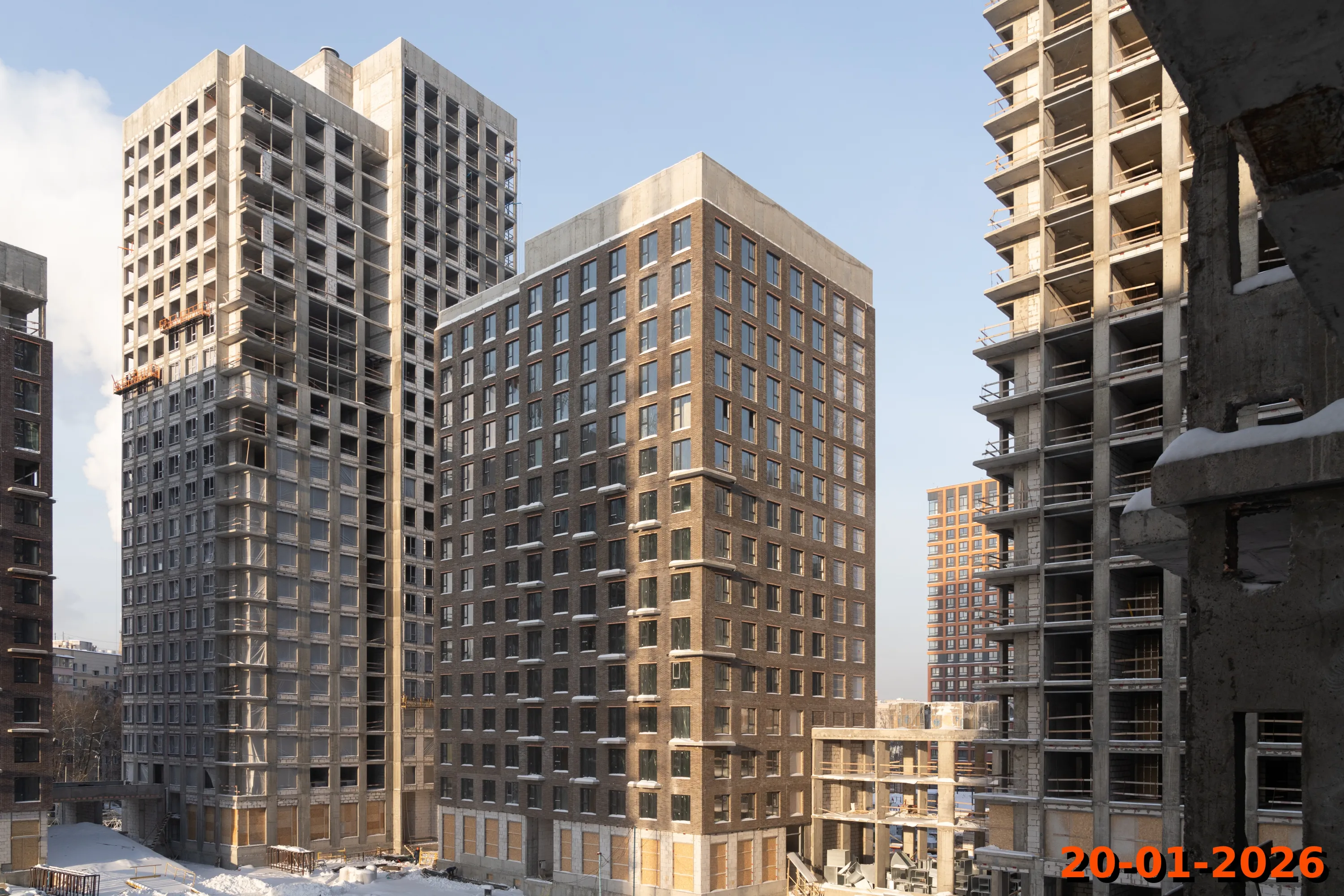 ЖК Матвеевский парк ход строительства