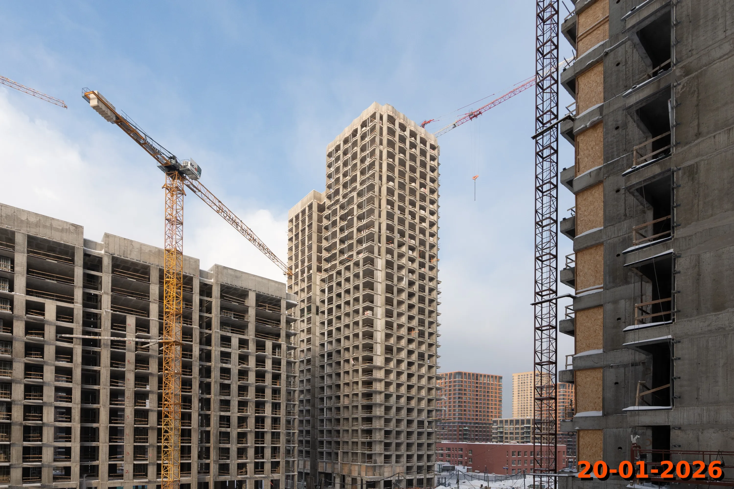 ЖК Матвеевский парк ход строительства