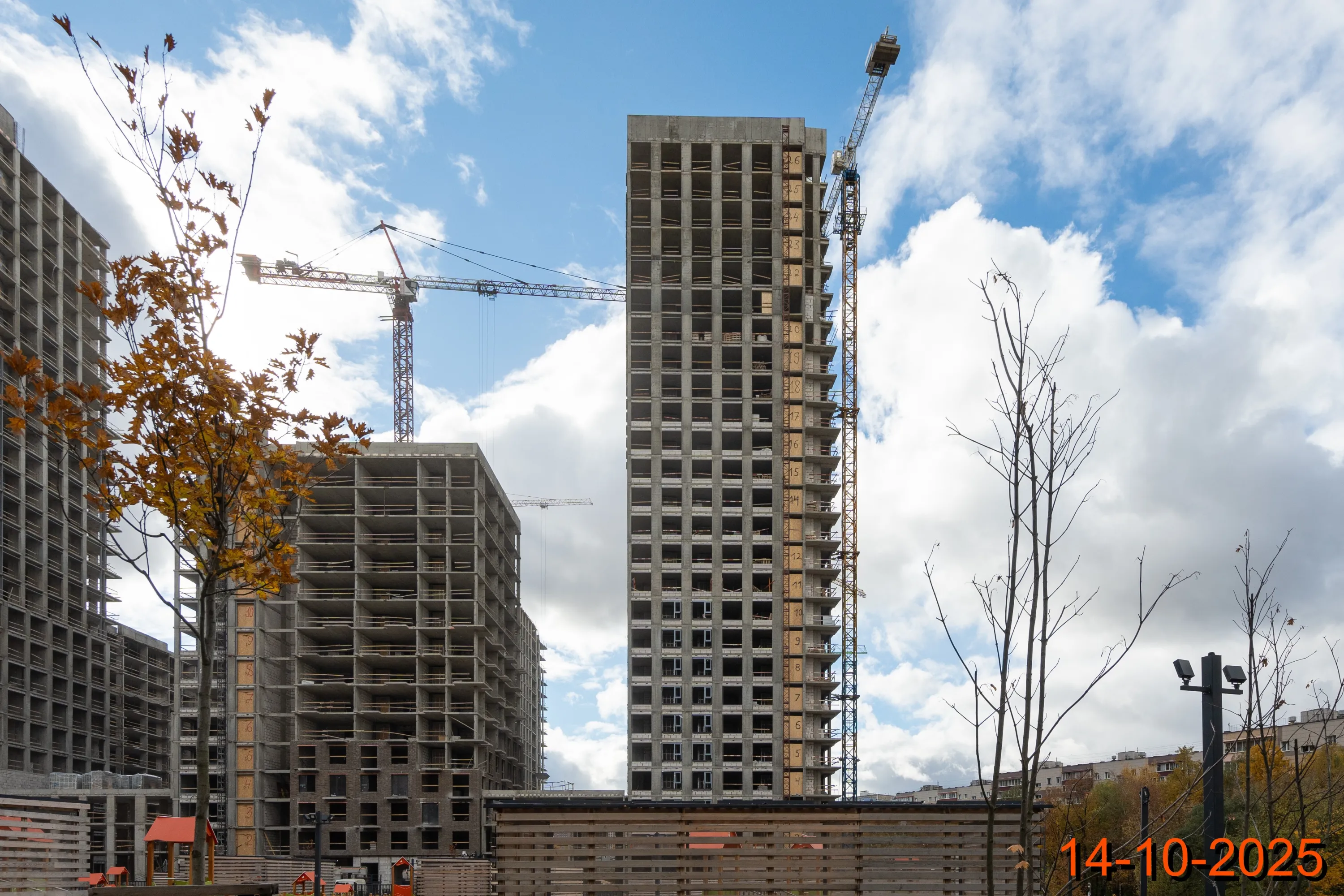 ЖК Матвеевский парк ход строительства