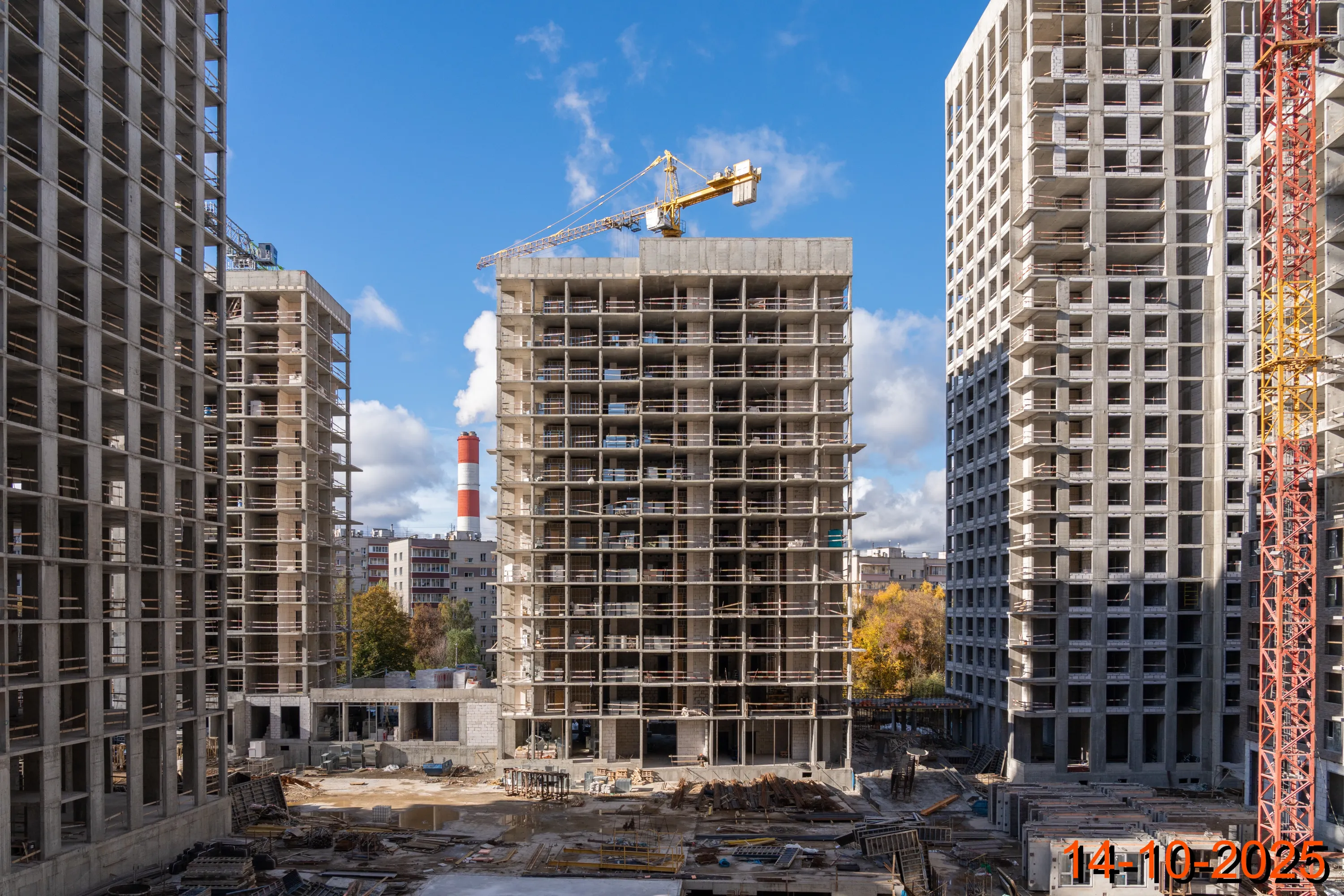 ЖК Матвеевский парк ход строительства