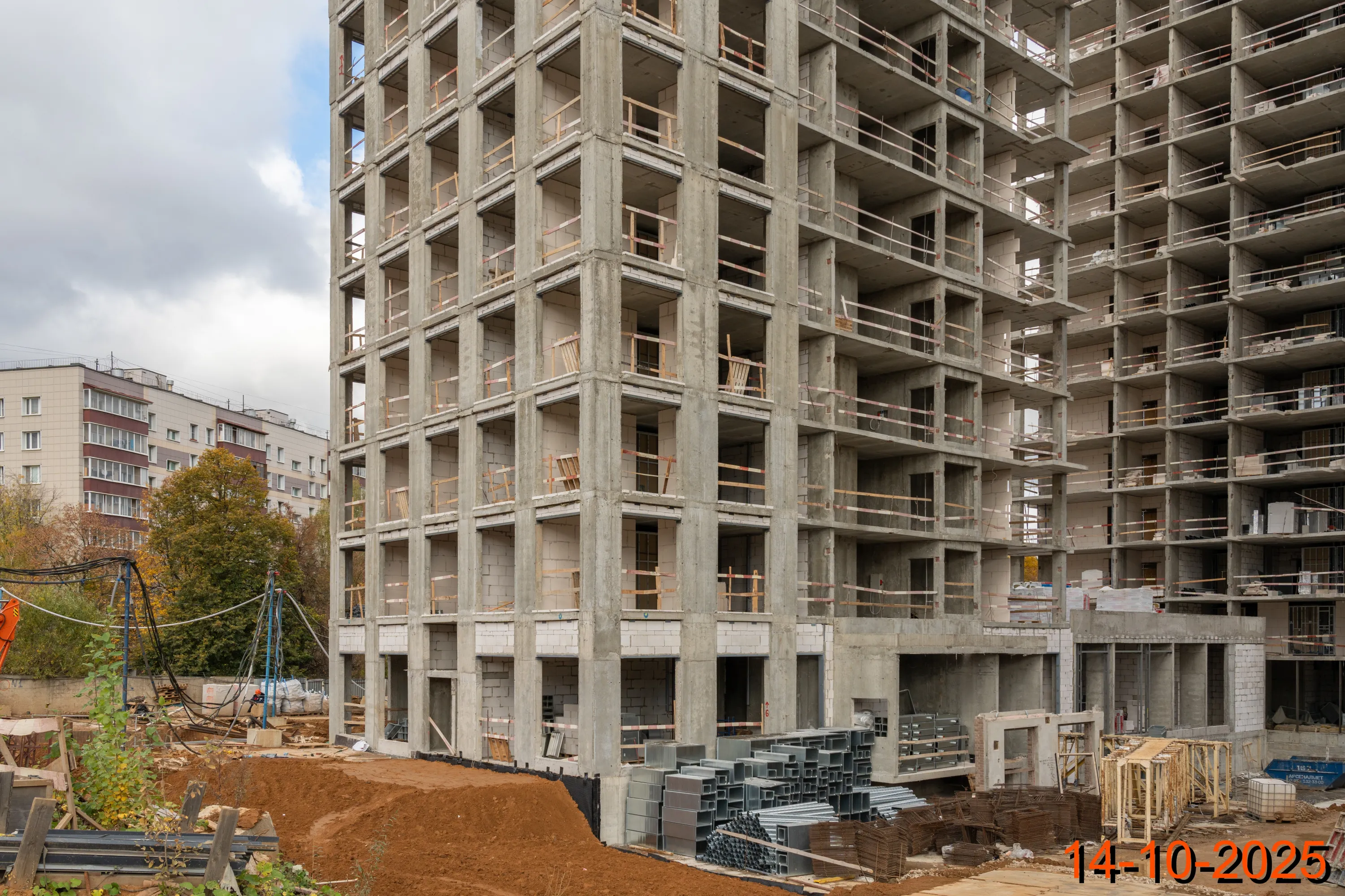 ЖК Матвеевский парк ход строительства