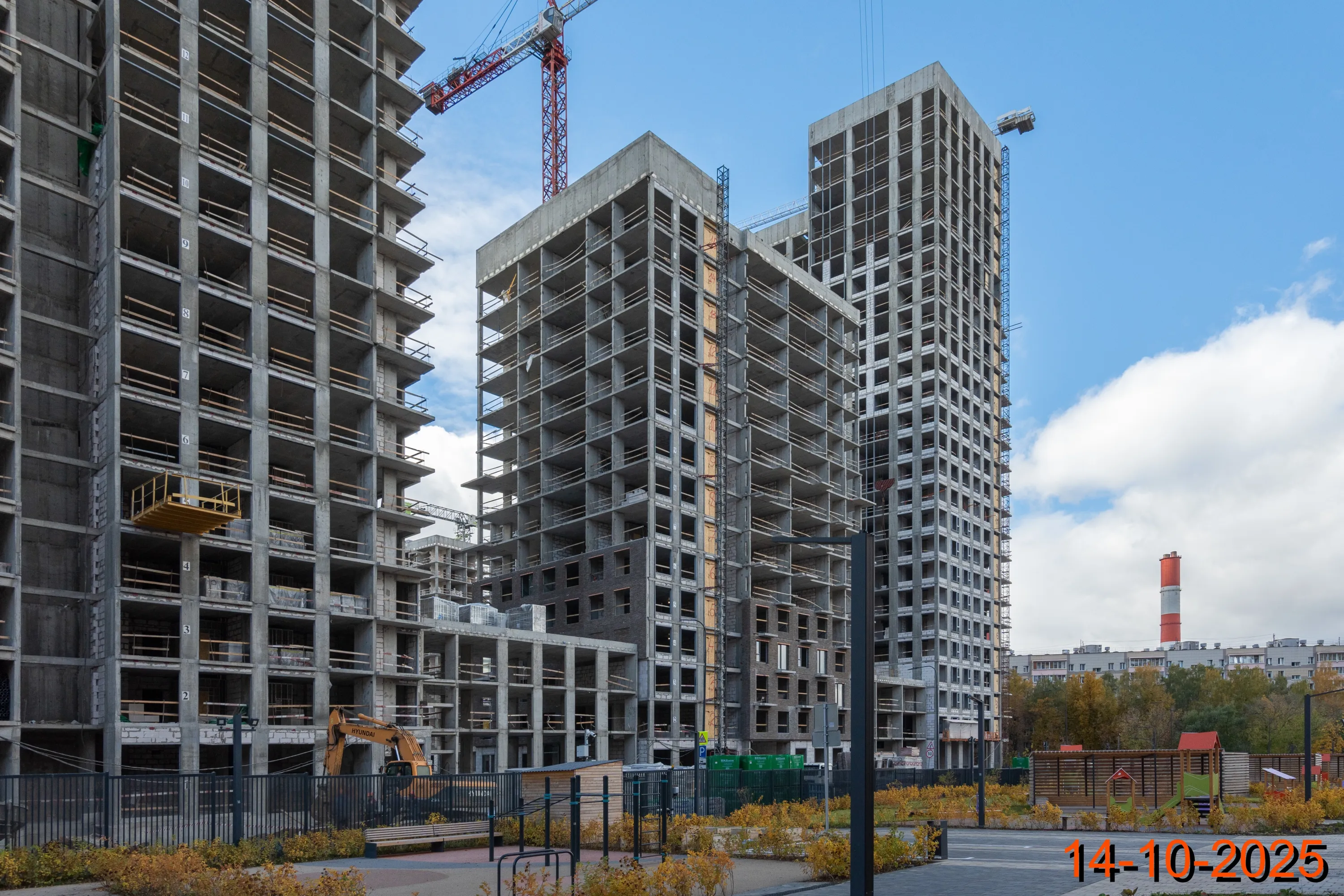 ЖК Матвеевский парк ход строительства