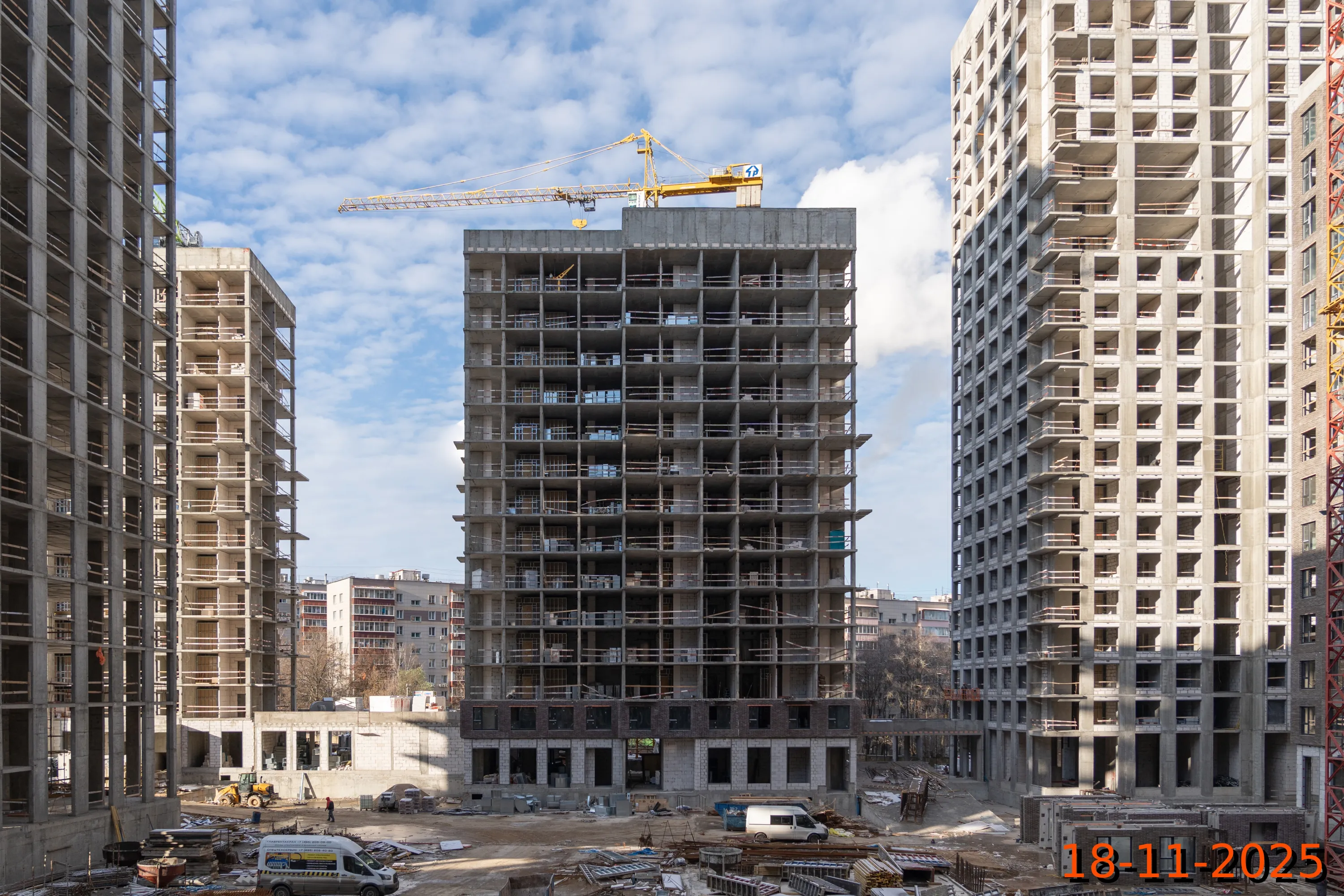 ЖК Матвеевский парк ход строительства