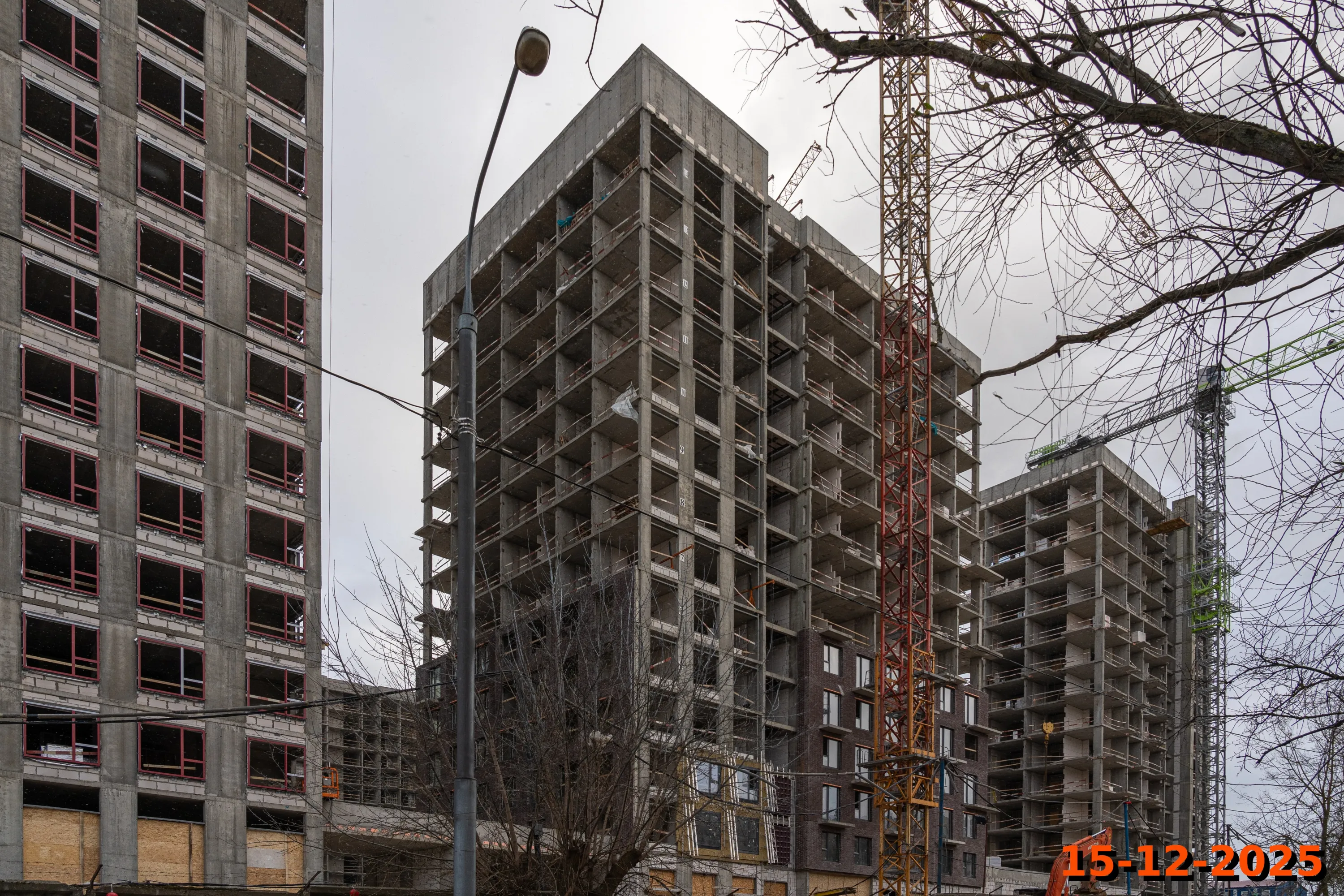 ЖК Матвеевский парк ход строительства