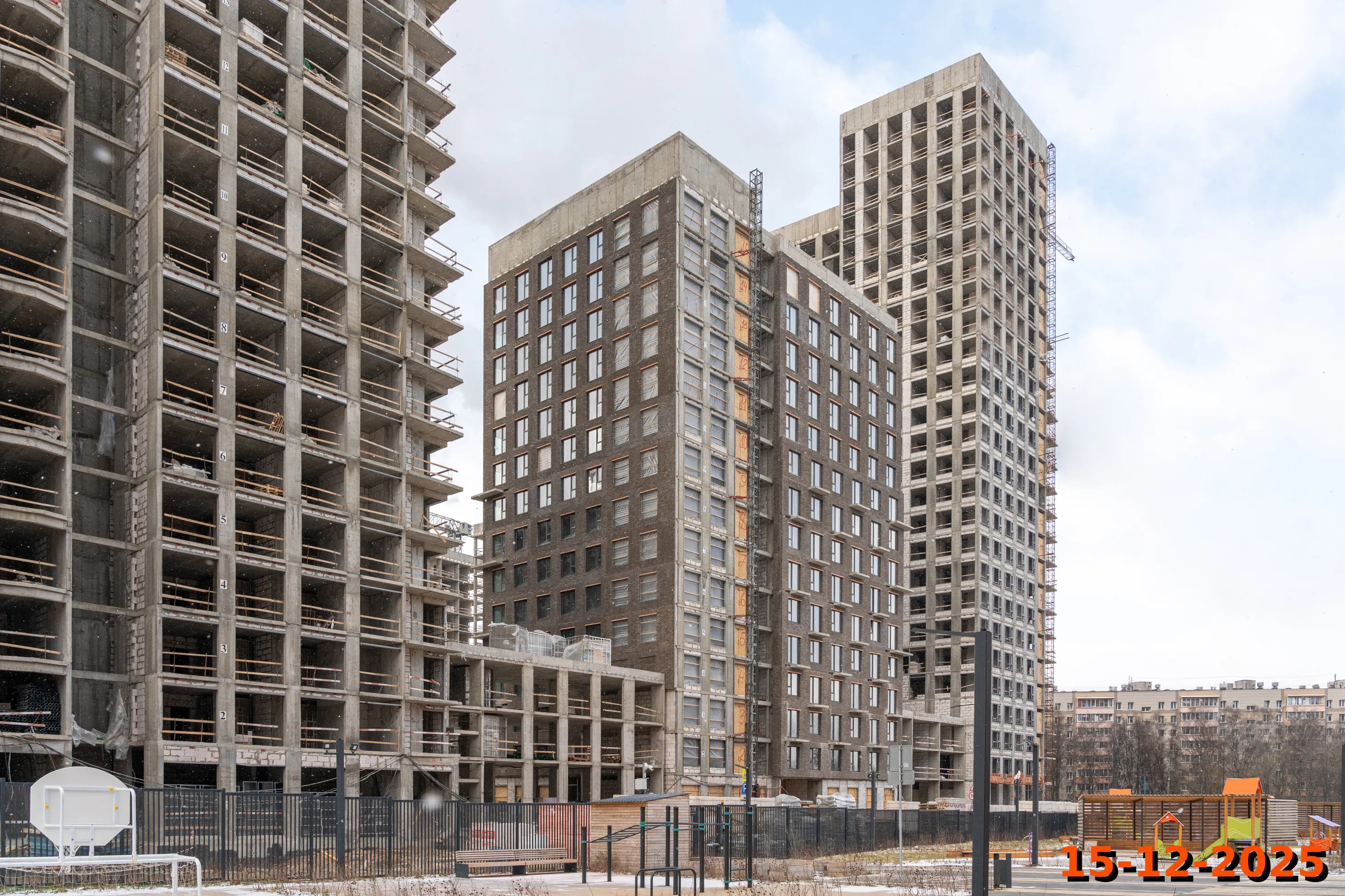 ЖК Матвеевский парк ход строительства