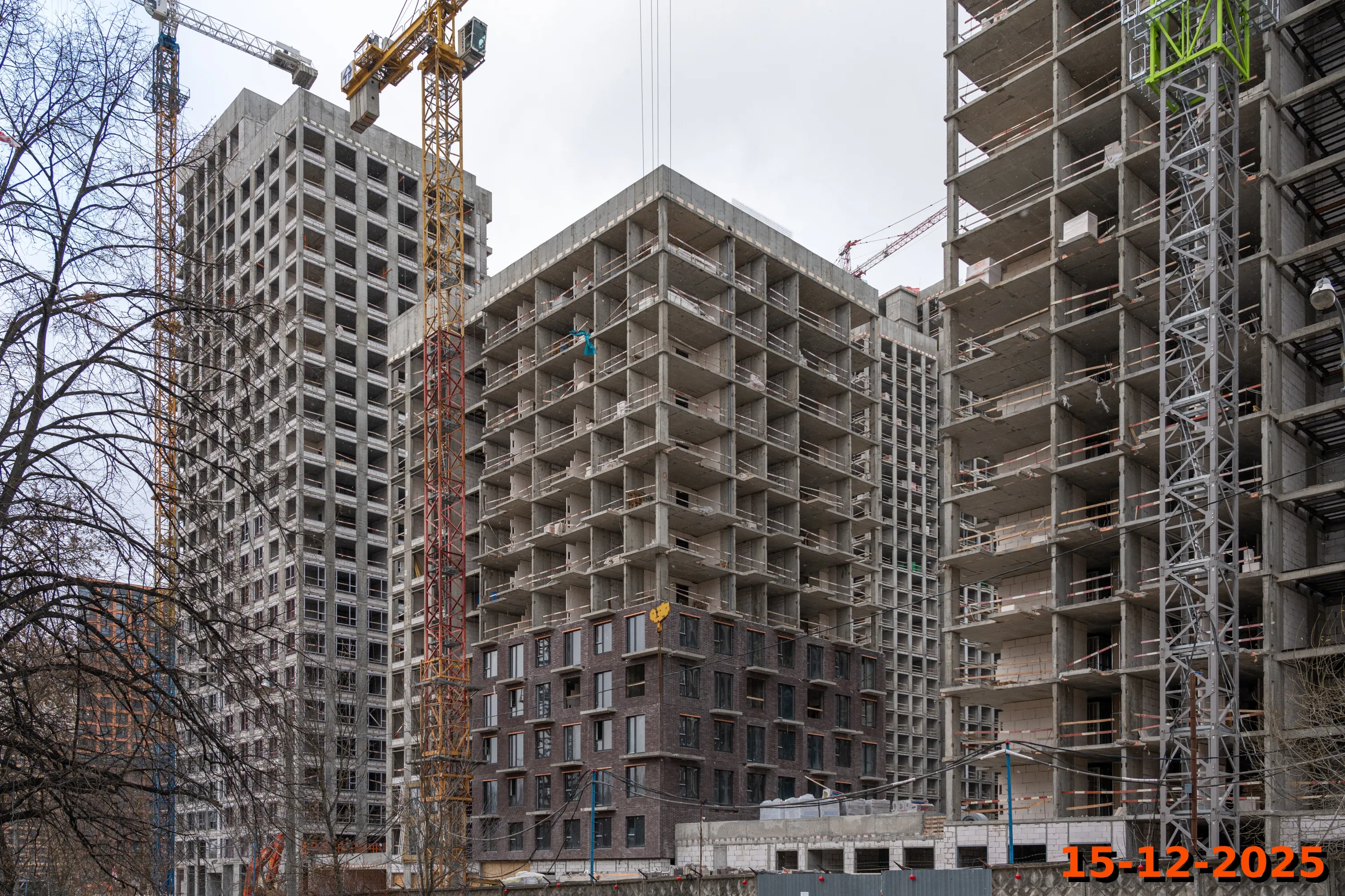 ЖК Матвеевский парк ход строительства