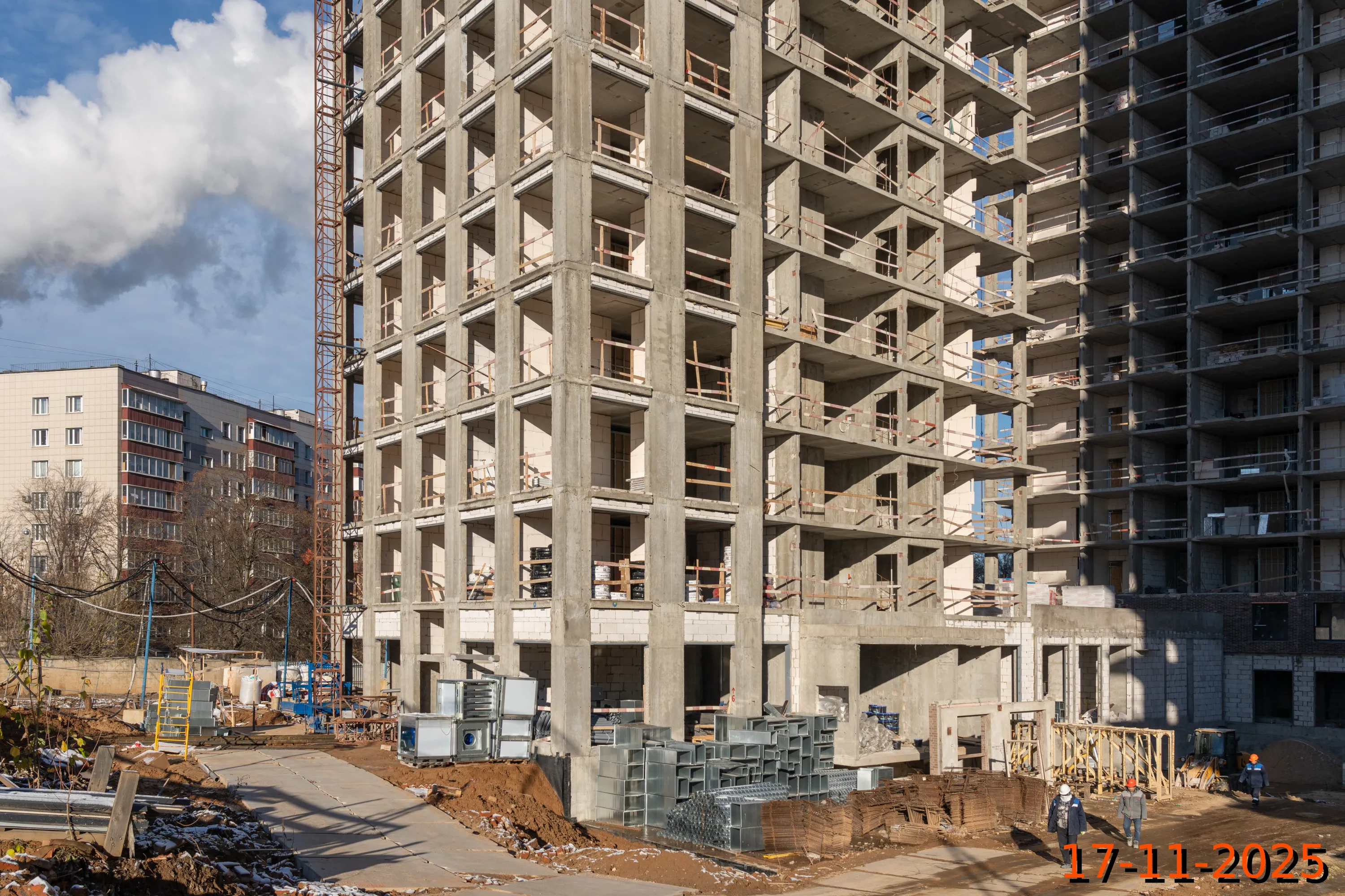 ЖК Матвеевский парк ход строительства