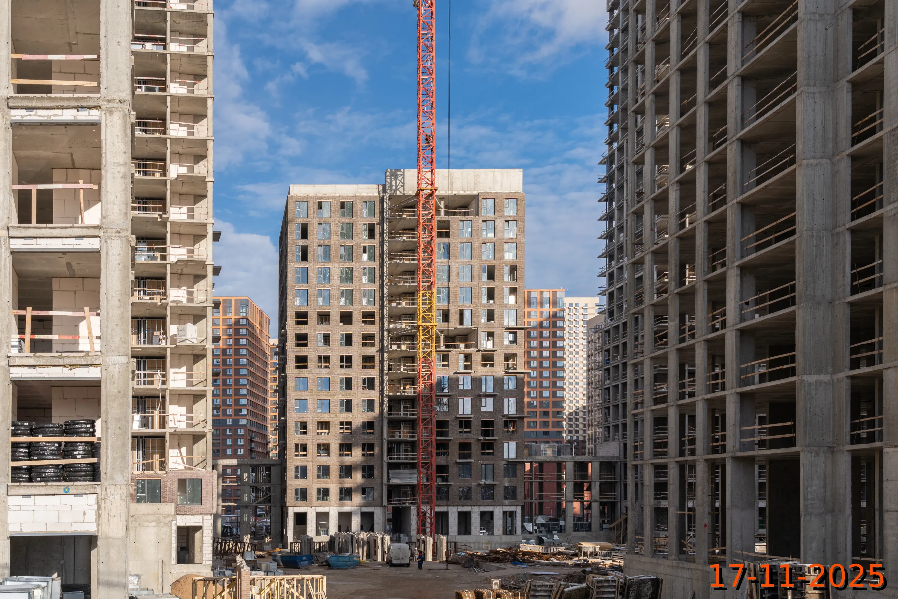 ЖК Матвеевский парк ход строительства