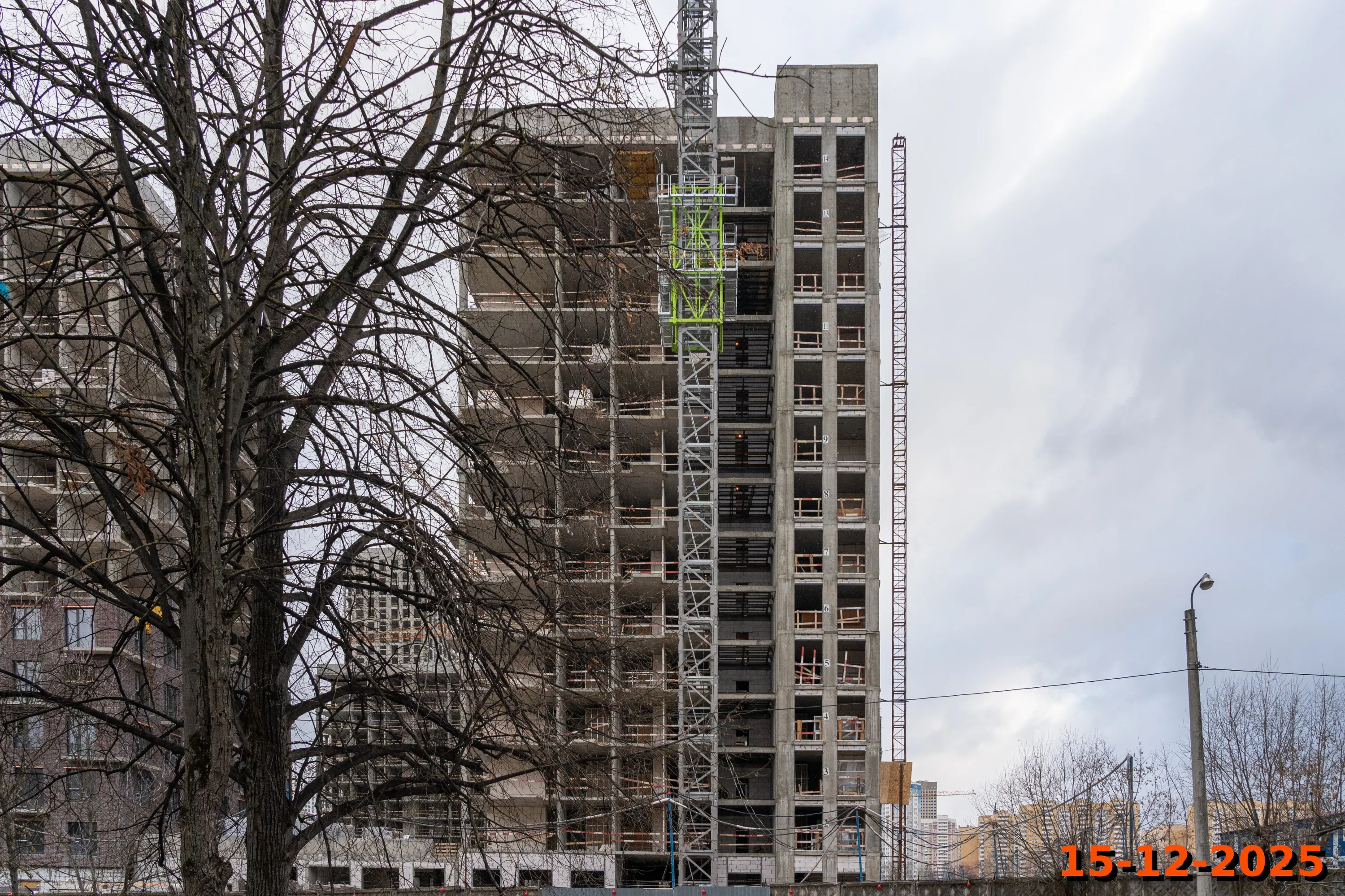 ЖК Матвеевский парк ход строительства