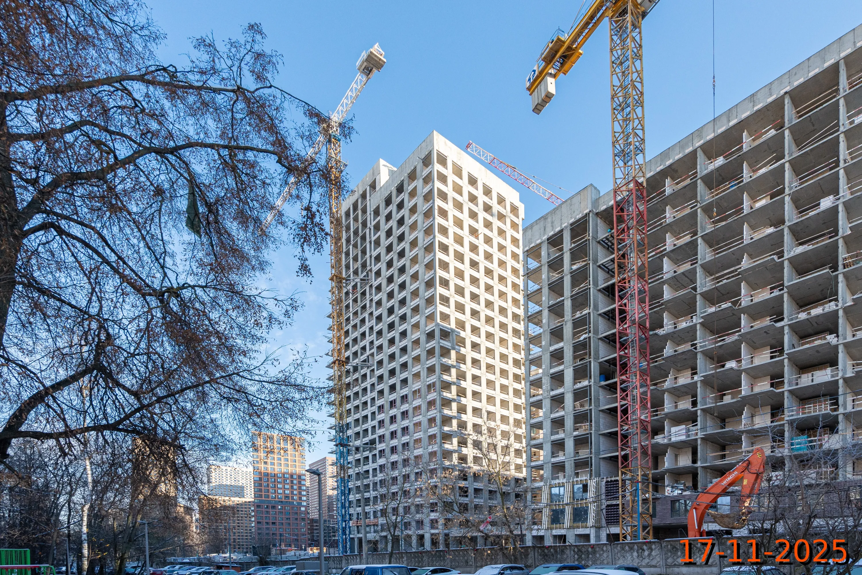 ЖК Матвеевский парк ход строительства