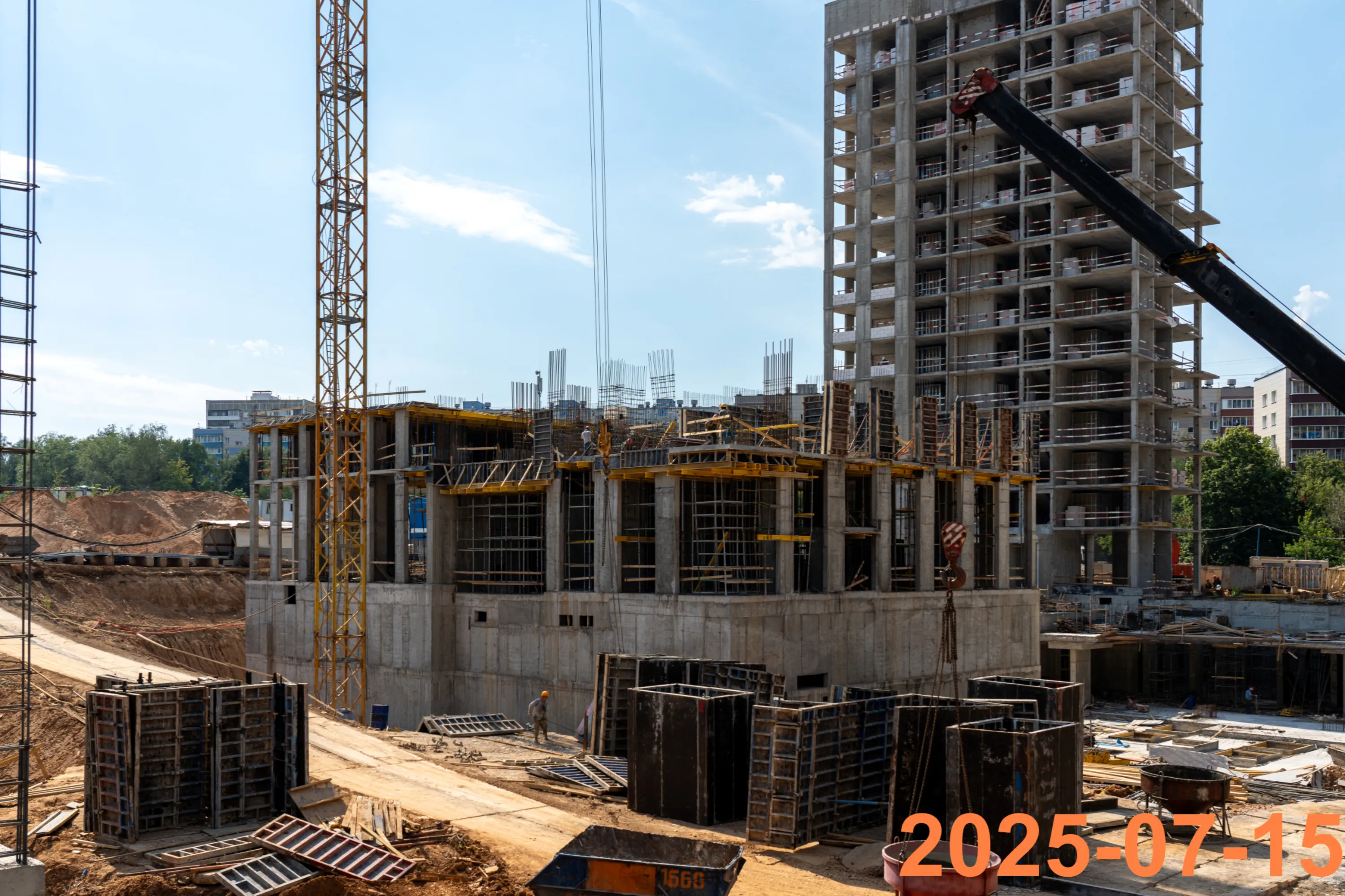 ЖК Матвеевский парк ход строительства