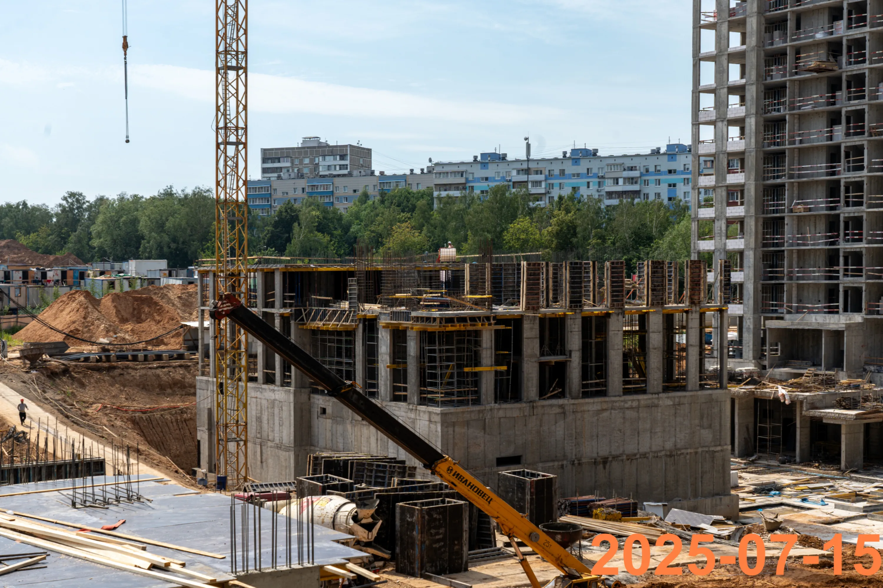 ЖК Матвеевский парк ход строительства